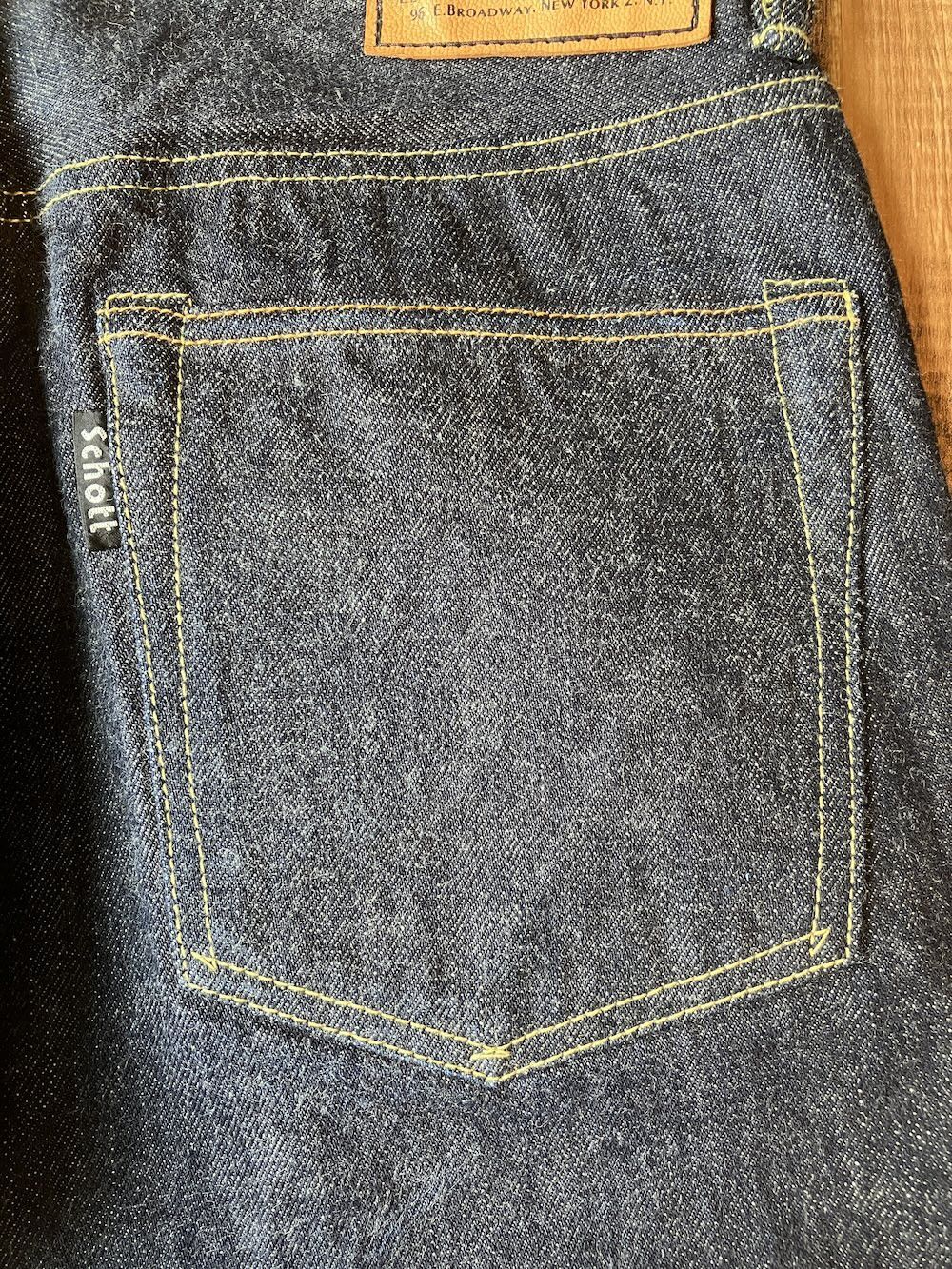 Schott Schott NYC W31 x L33 Perfecto Japan-made selvedge denim Size US 31 - 13 Thumbnail