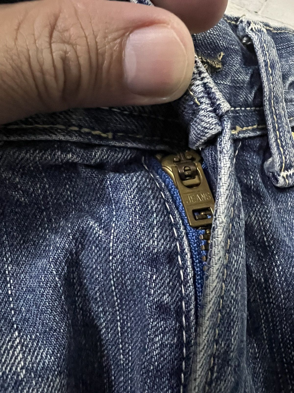If Six Was Nine × Japanese Brand DENIM CRAFT DISTRESSED JEANS VERY RARE Size US 30 / EU 46 - 15 Thumbnail