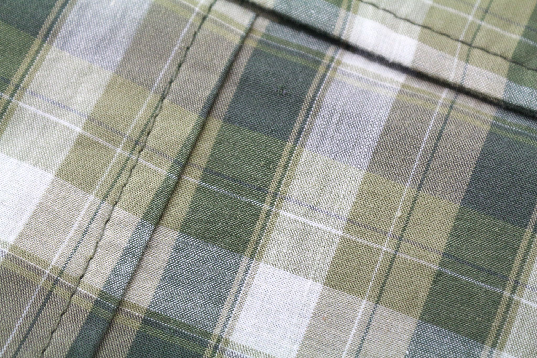 John Richmond 48 Green Linen Checked Single-Breasted Blazer 74038 Size 38R - 9 Thumbnail