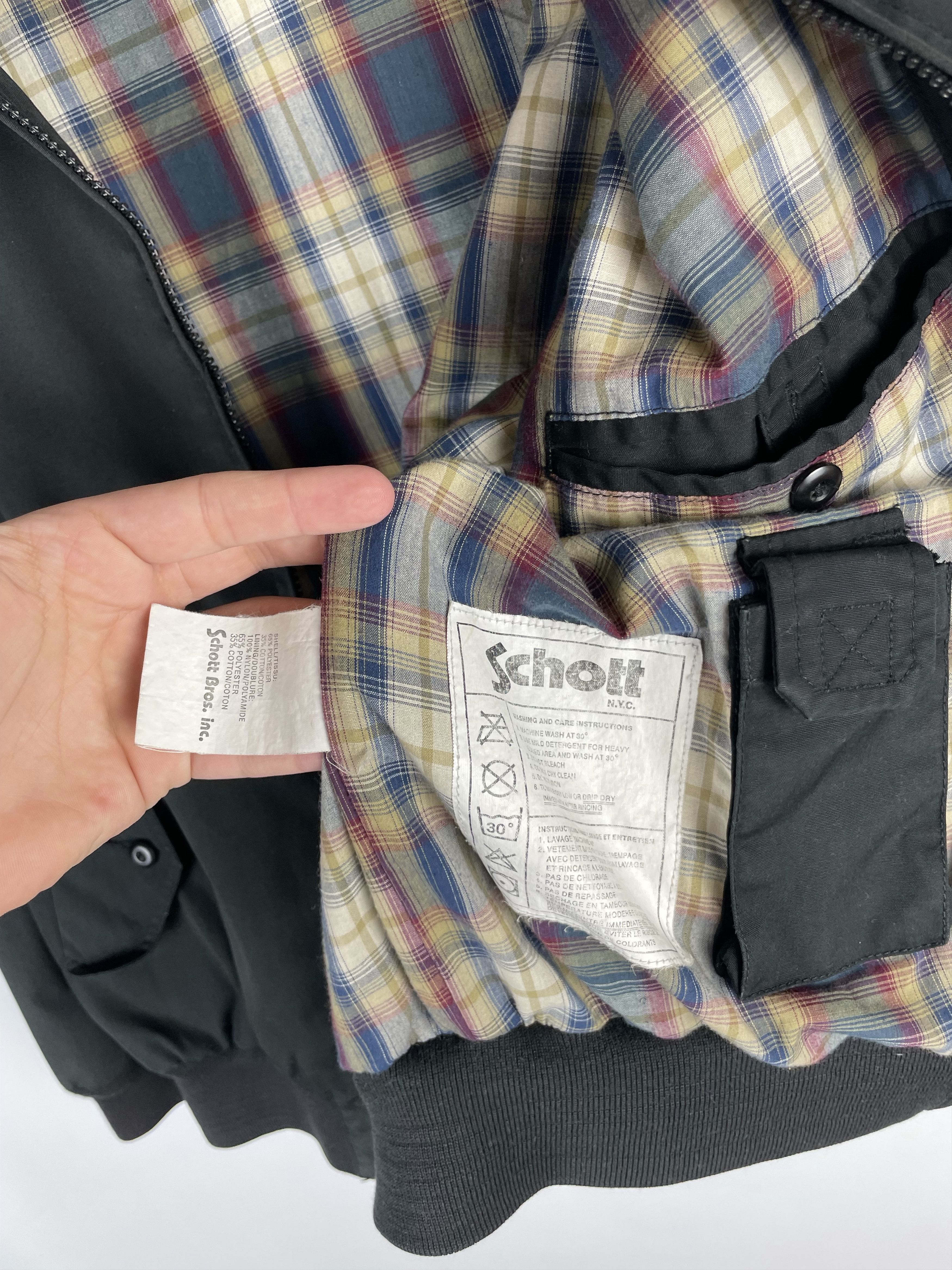 Schott Vintage Schott bomber jacket Size US XXL / EU 58 / 5 - 10 Thumbnail