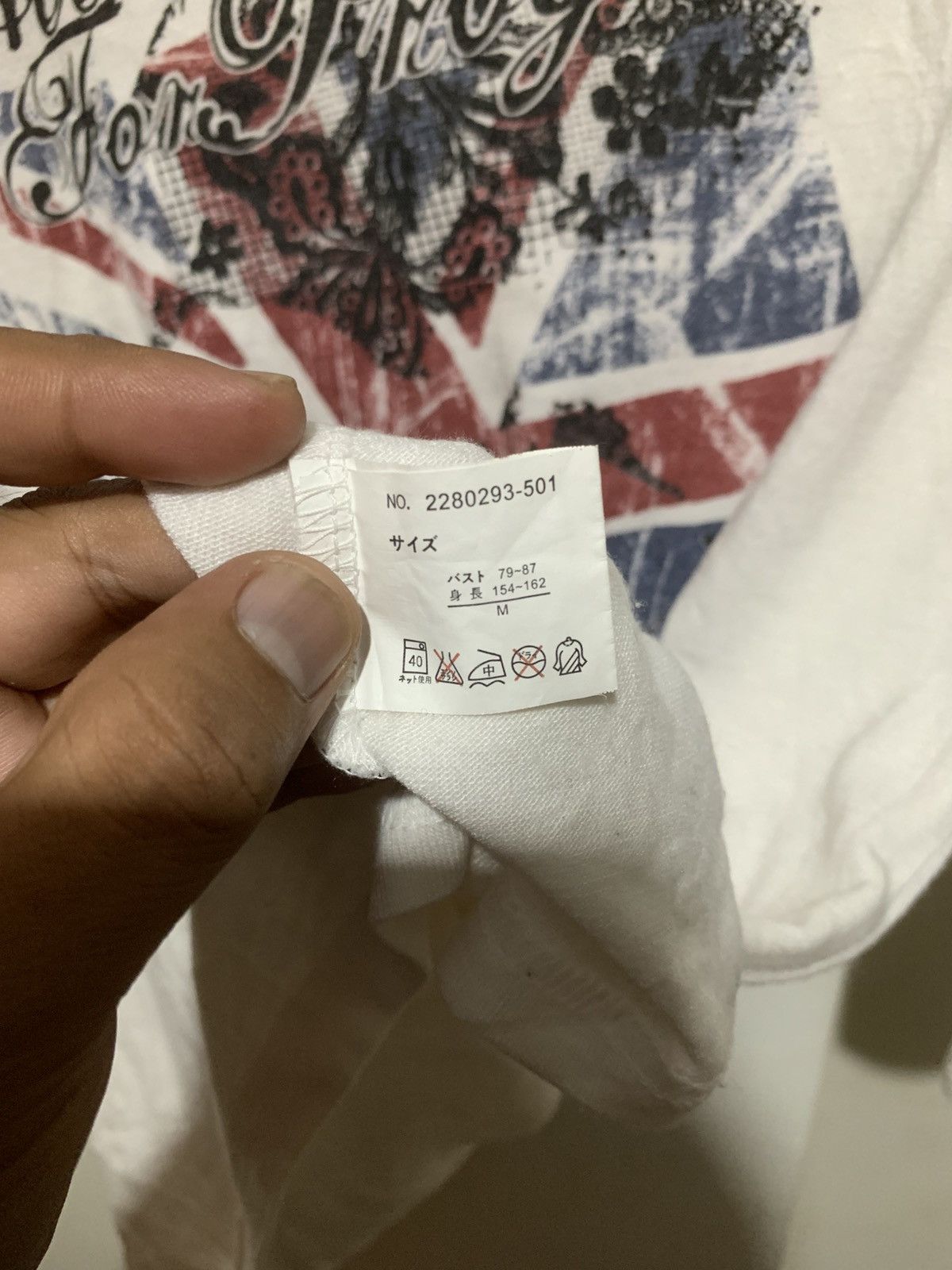Japanese Brand Japanese Sky Bomber Union Flag Long Sleeve Tee Size M / US 6-8 / IT 42-44 - 11 Thumbnail