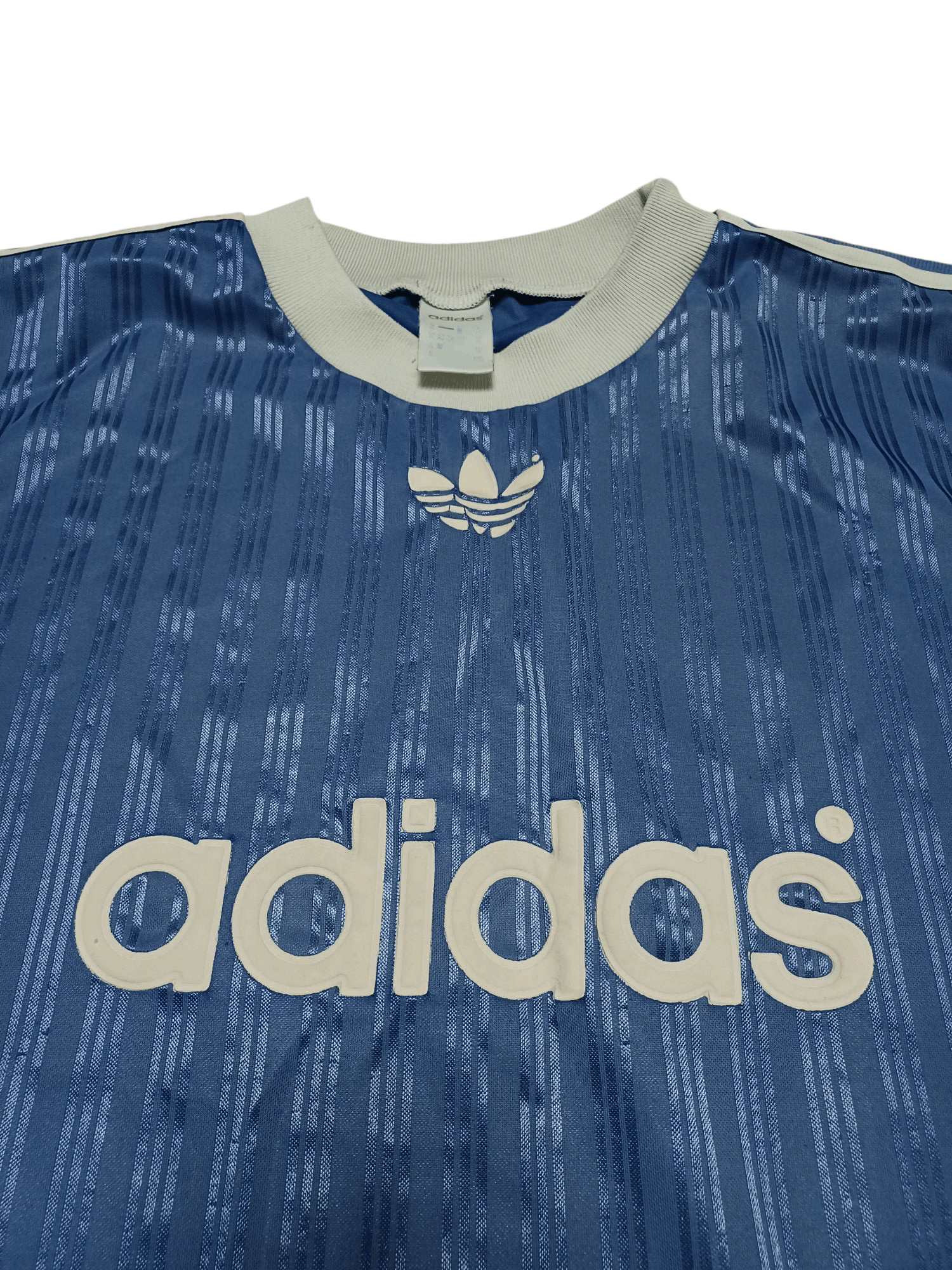 Adidas ADIDAS VINTAGE 80S EARLY 90S MADE IN UK SOCCER JERSEY Size US XL / EU 56 / 4 - 2 Thumbnail