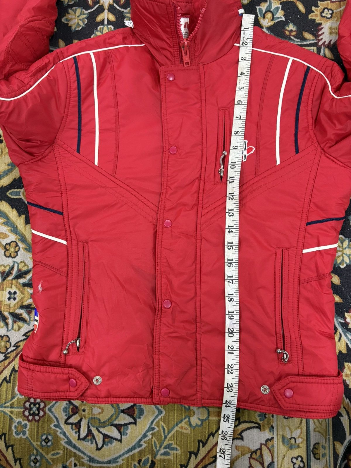 Moncler Fusalp Moncler red lightweight puffer jacket Ski Jacket Size US S / EU 44-46 / 1 - 13 Thumbnail