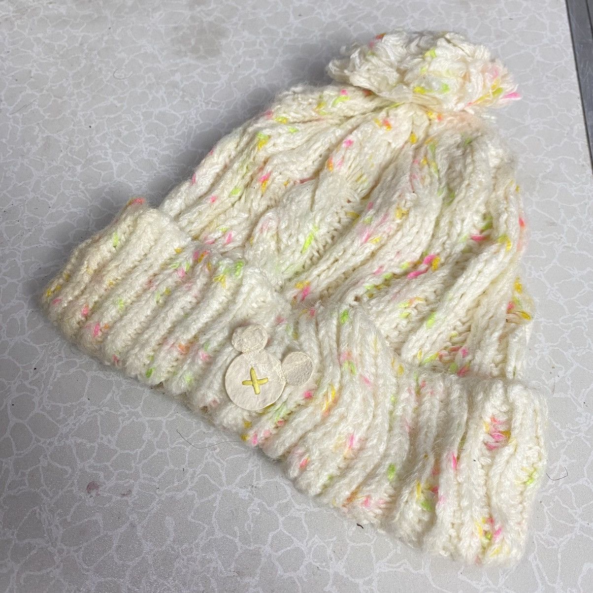 Japanese Brand × Vintage 2000s y2k disney mickey mouse pom beanie hats Size ONE SIZE - 3 Thumbnail