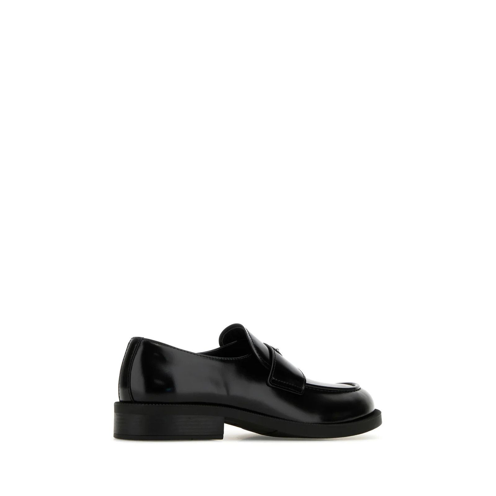 Prada PRADA Black Leather Loafers New And Authentic (Men's size:7; Size US 7 / EU 40 - 3 Thumbnail