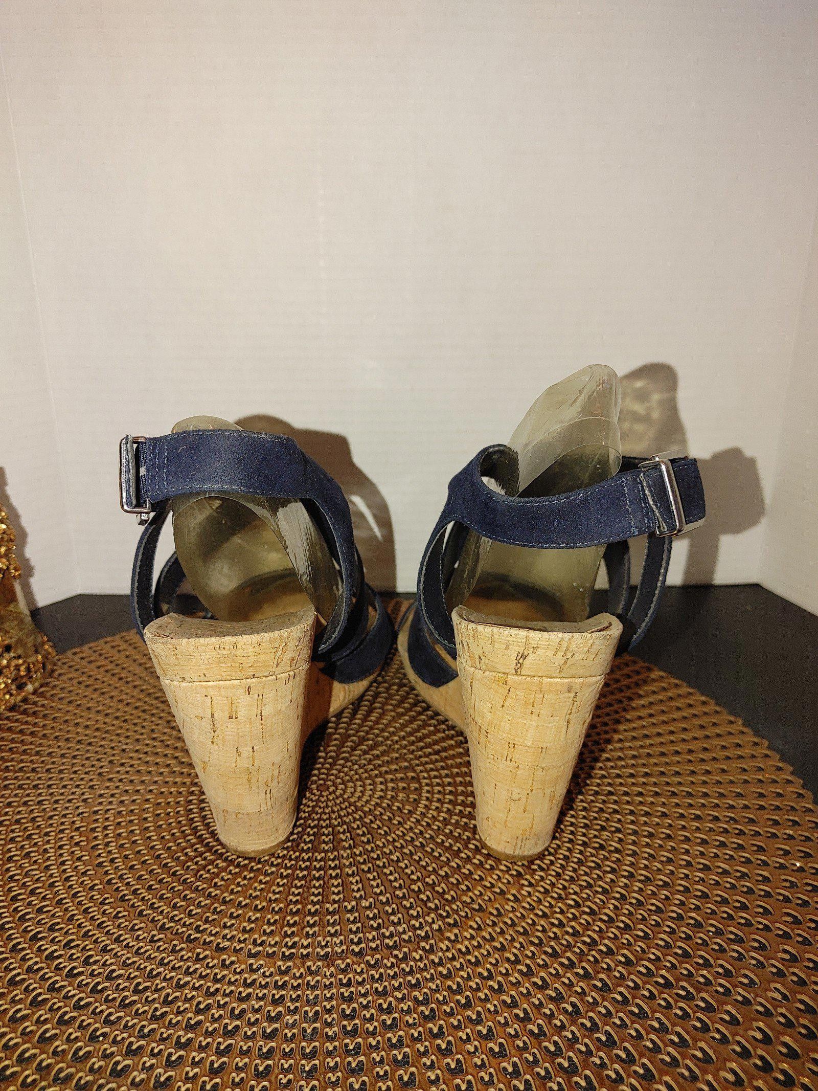 Designer INC Stylish Landor Wedge Sandals with Cork Heel Size 11M Size US 11 / IT 41 - 5 Thumbnail