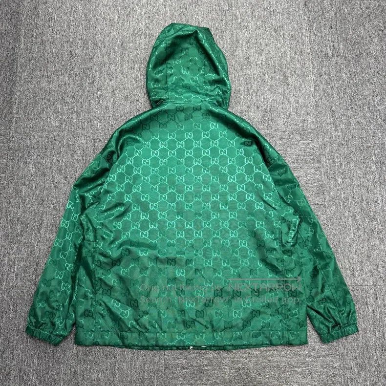 Gucci Gucci Double G full-printed windbreaker jacket Size US M / EU 48-50 / 2 - 2 Thumbnail