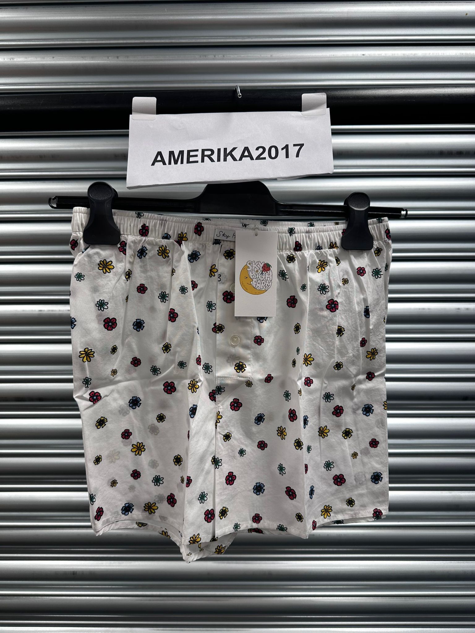 Sky High Farm Workwear Flower Printed Boxer Woven Size US 36 / EU 52 - 1 Thumbnail
