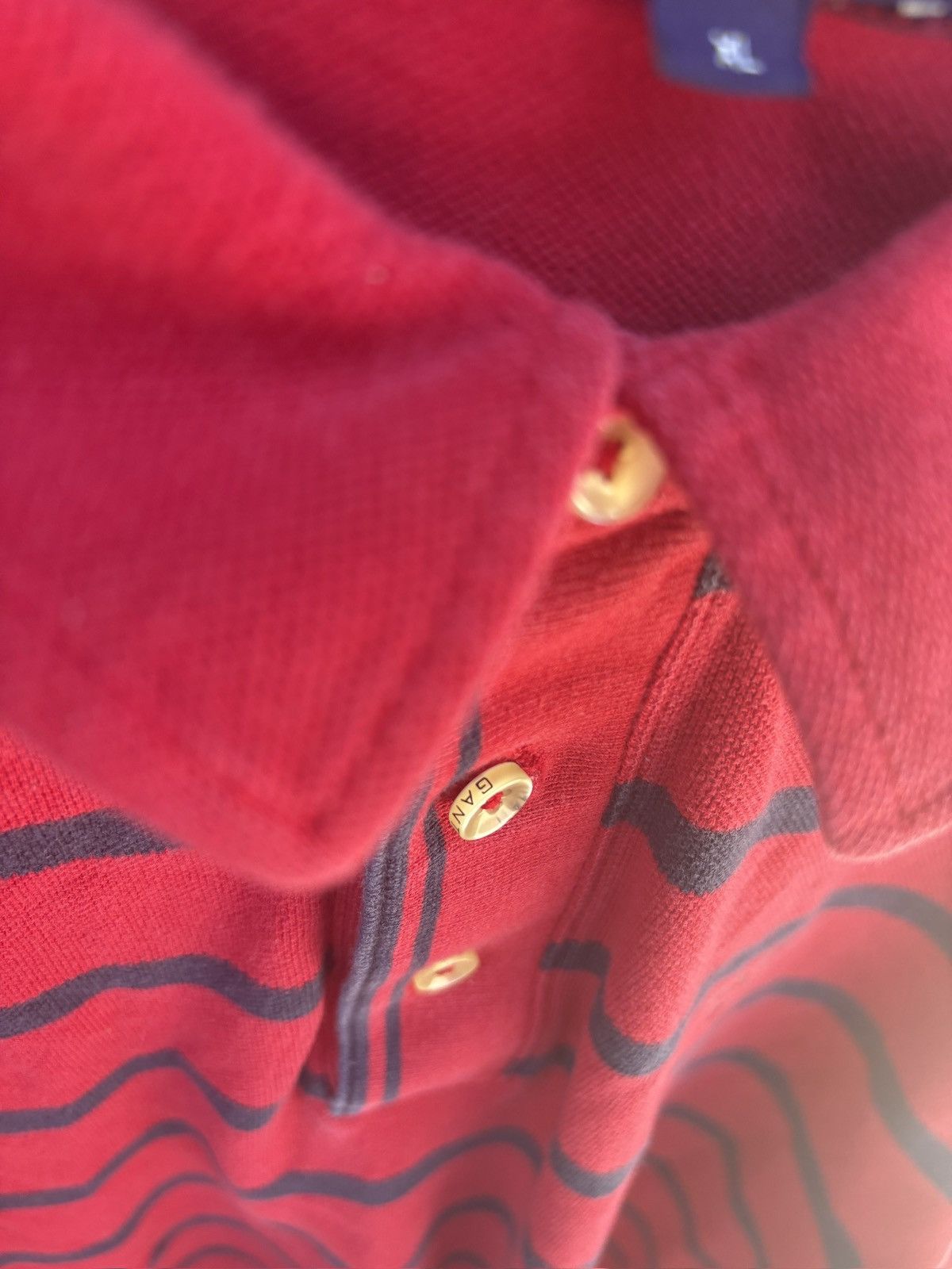 Gant GANT Long-sleeve Polo Vintage Streetwear Size XL Red Blue Size US XL / EU 56 / 4 - 7 Thumbnail