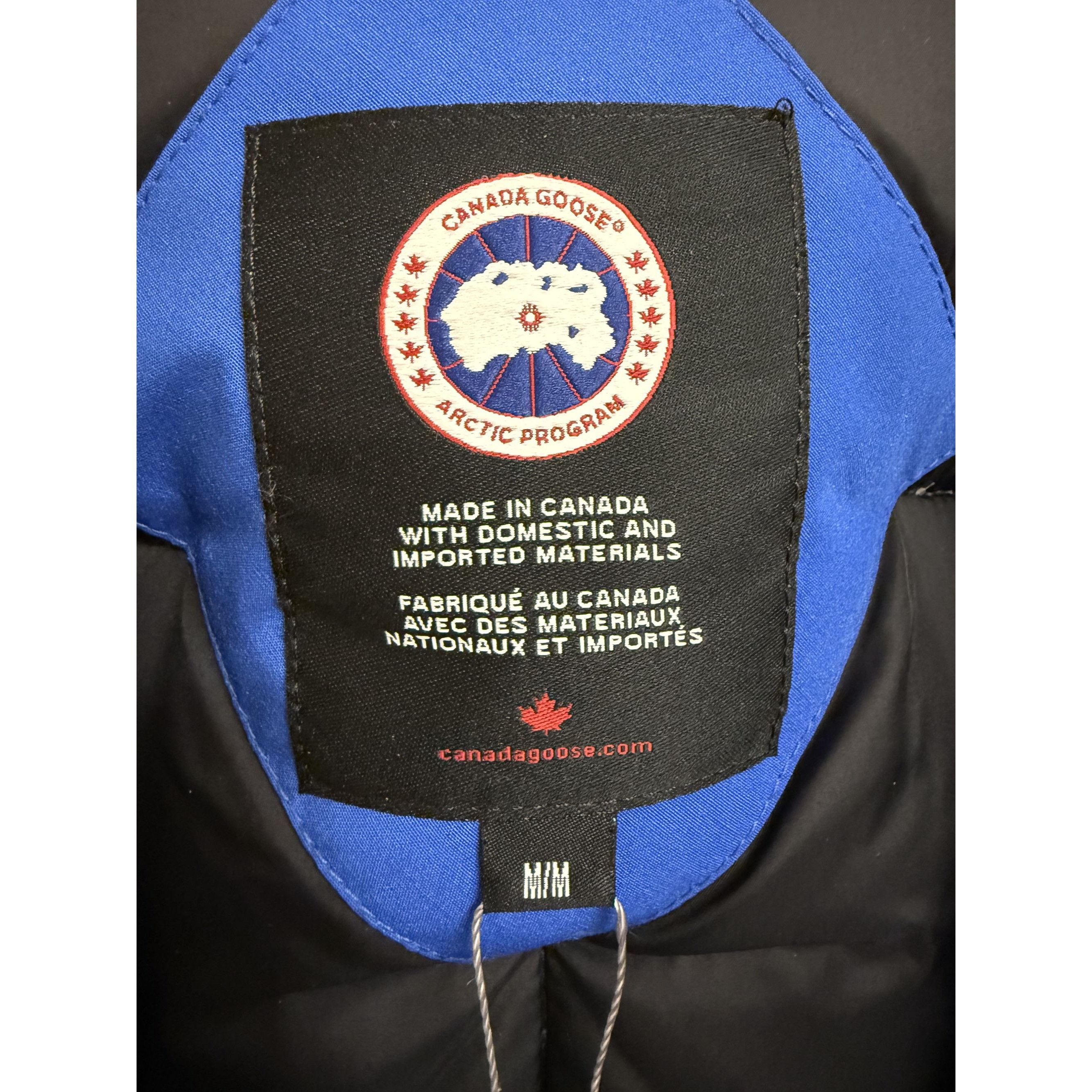 Canada Goose Canada Goose Expedition Parka M/M Blue W/ Fur Trim Hood Arct Size US M / EU 48-50 / 2 - 3 Thumbnail