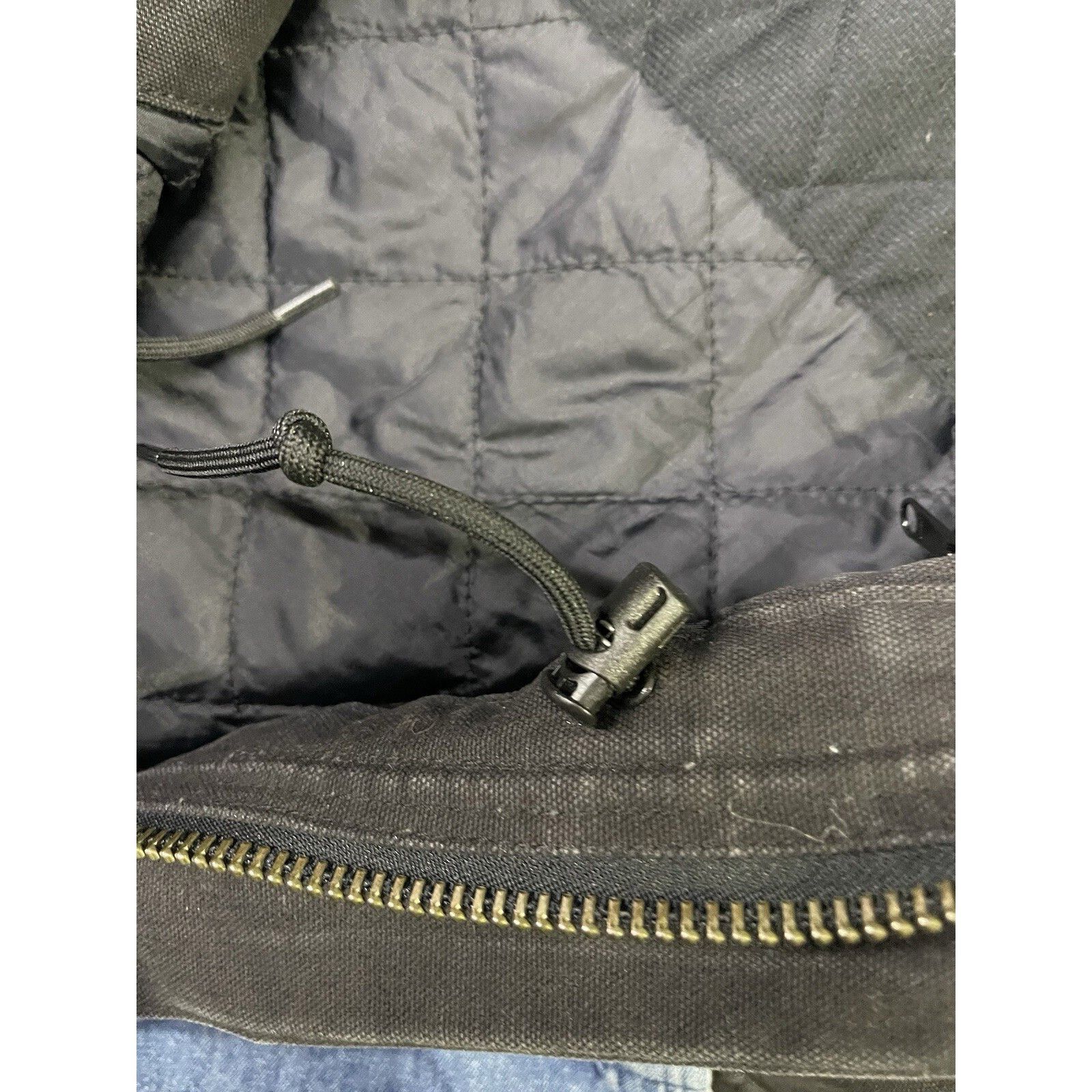 Carhartt VTG Y2K Carhartt 101683 Black Chore Quilt Lined Jacket USA F Size US XL / EU 56 / 4 - 9 Thumbnail