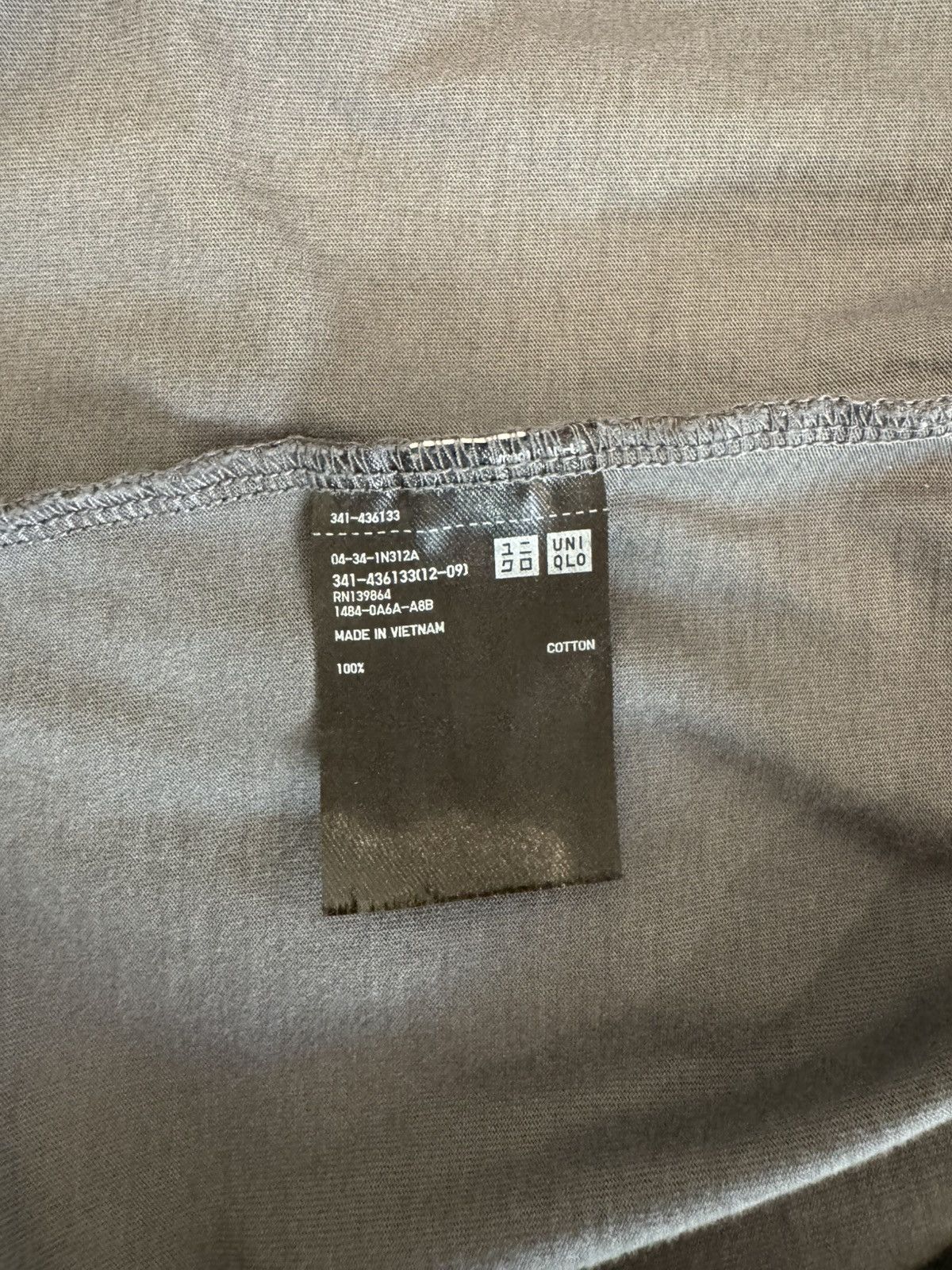 Jil Sander × Uniqlo Uniqlo x Jil Sander +J Supima® T-Shirt Dark Grey Size Small Size US S / EU 44-46 / 1 - 4 Thumbnail