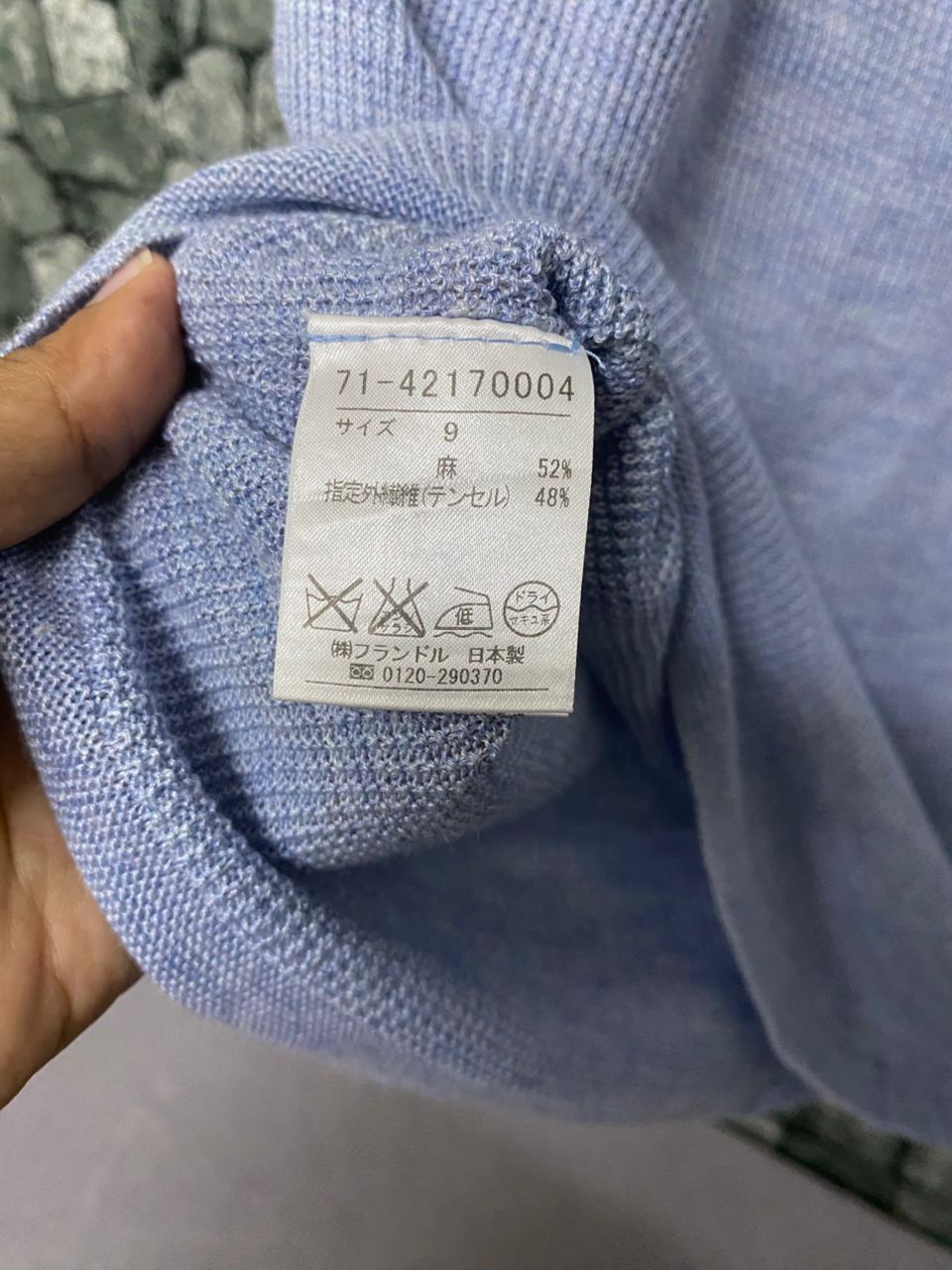 Yohji Yamamoto Vintage Ined Yohji Yamamoto Knitwear Shirt Size M / US 6-8 / IT 42-44 - 11 Thumbnail
