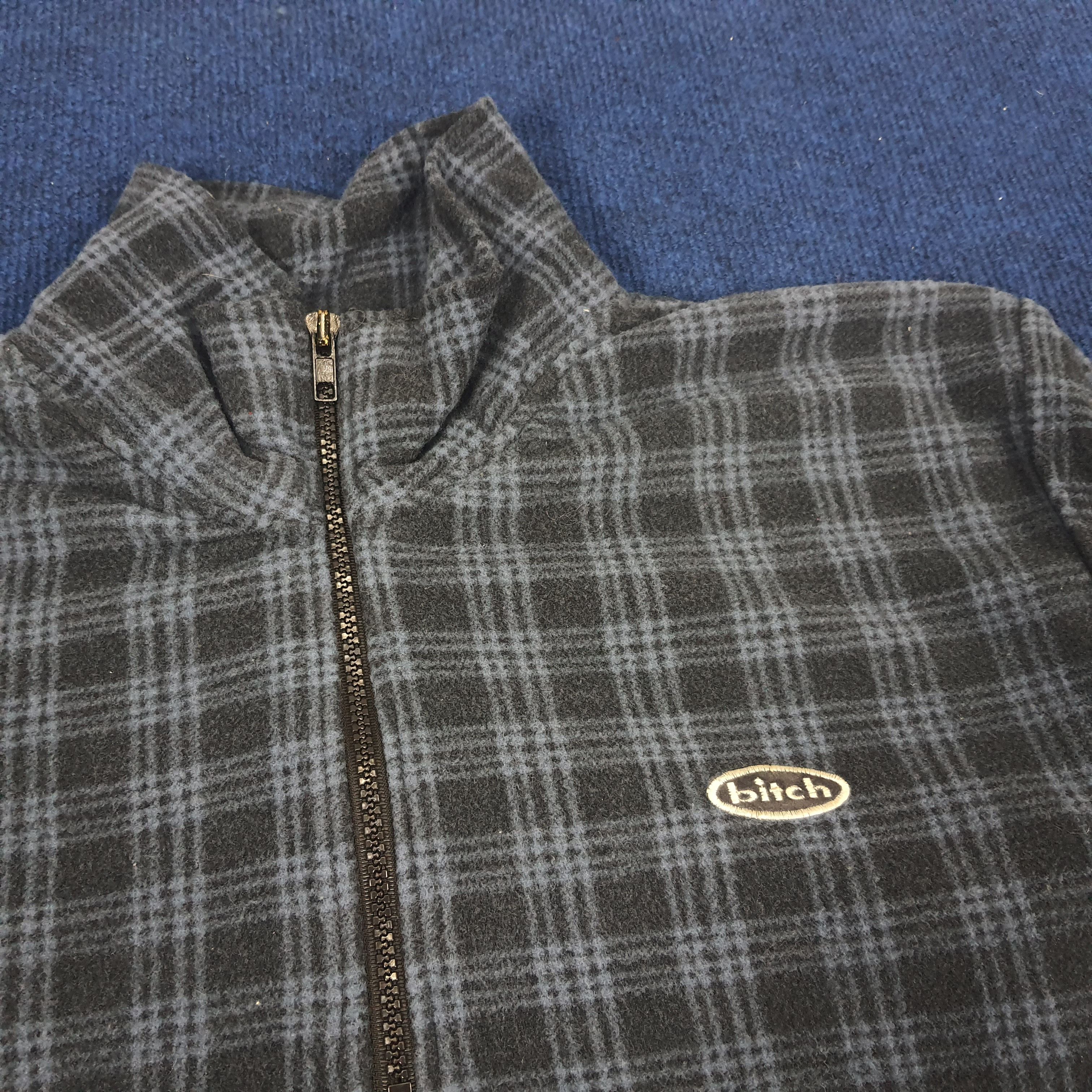 Other Vintage Bitch Skateboards Fleece Zipper Sweatshirts C162N2 Size US L / EU 52-54 / 3 - 2 Thumbnail