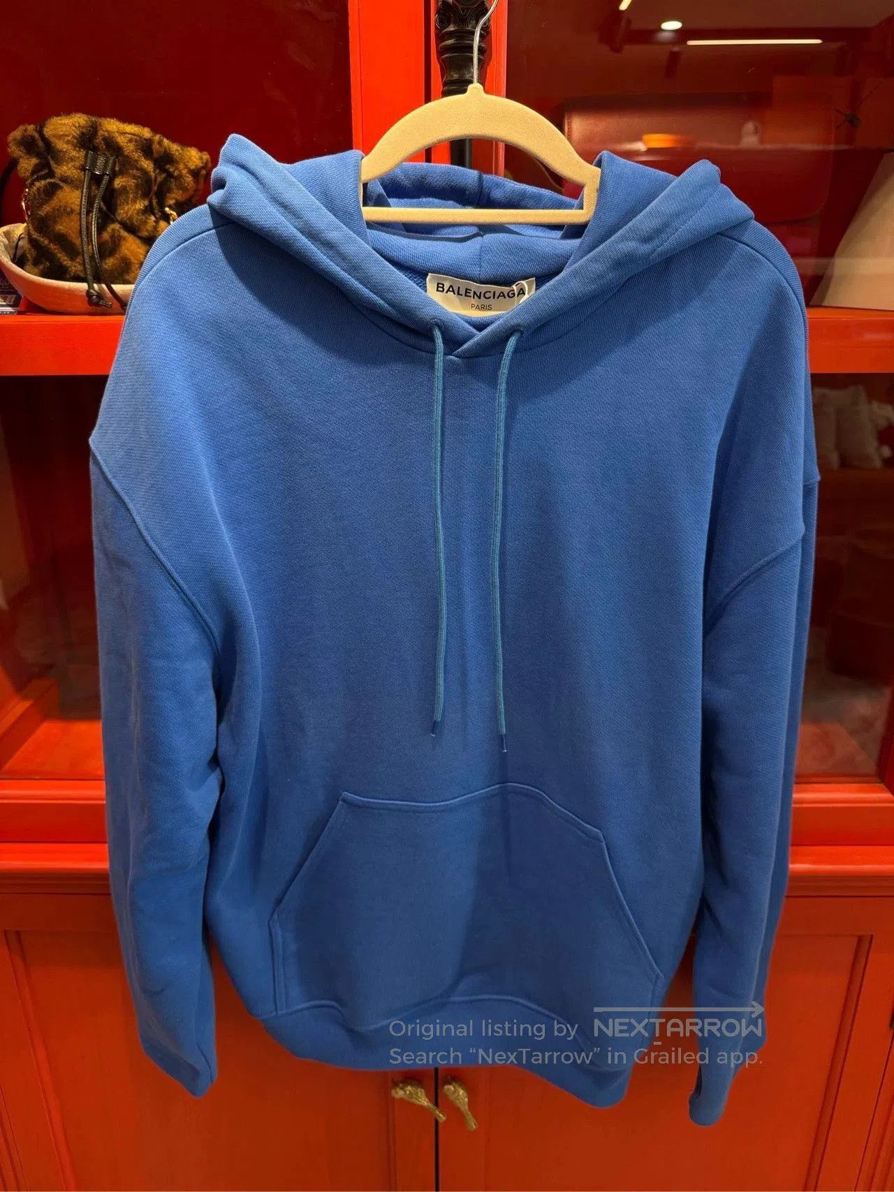 Balenciaga Balenciaga Blue Hoodie M. Size US M / EU 48-50 / 2 - 1 Thumbnail