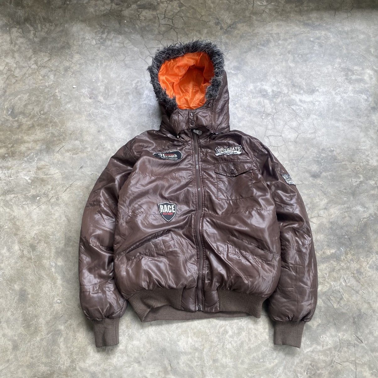If Six Was Nine 2000s Over Send Vkei Style Fur Puffer Jacket Size US XXL / EU 58 / 5 - 1 Thumbnail