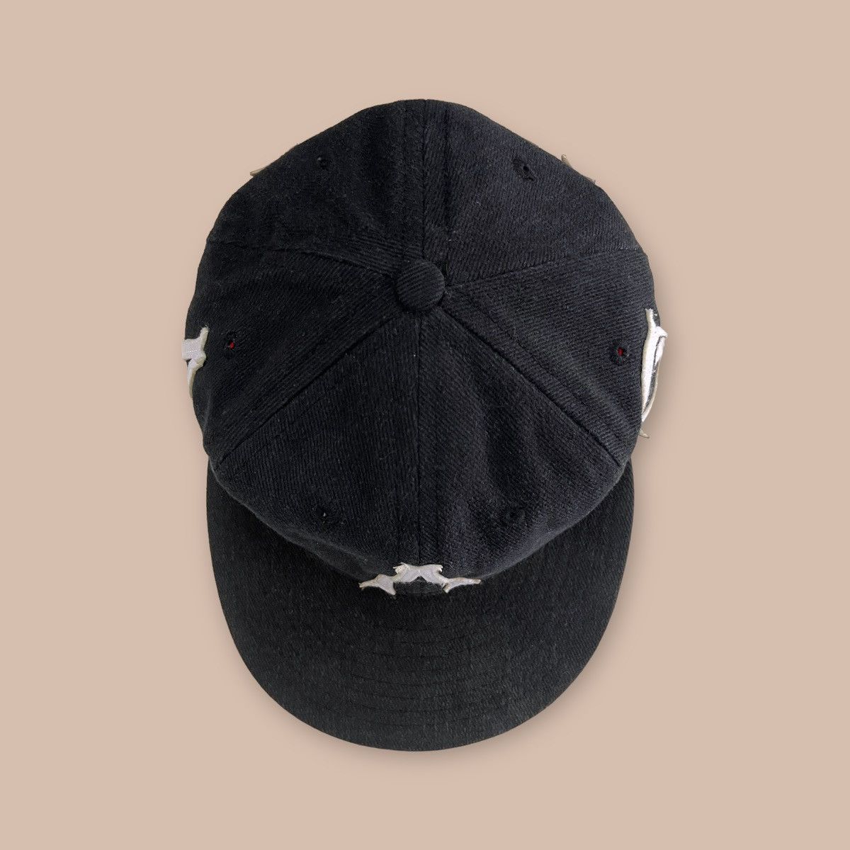 Bape × Ebbets Field Flannels Ebbets Field Flannels X Bape "ASNKA" Fitted Cap Size ONE SIZE - 6 Thumbnail