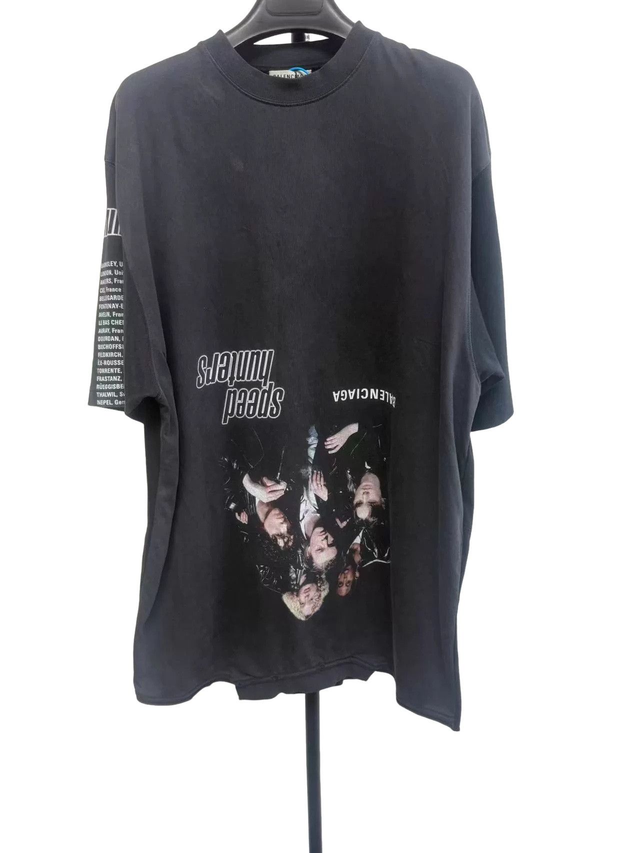 Balenciaga Balenciaga Speed Hunters Inverted Print T-Shirt Size 3 Size US L / EU 52-54 / 3 - 1 Thumbnail