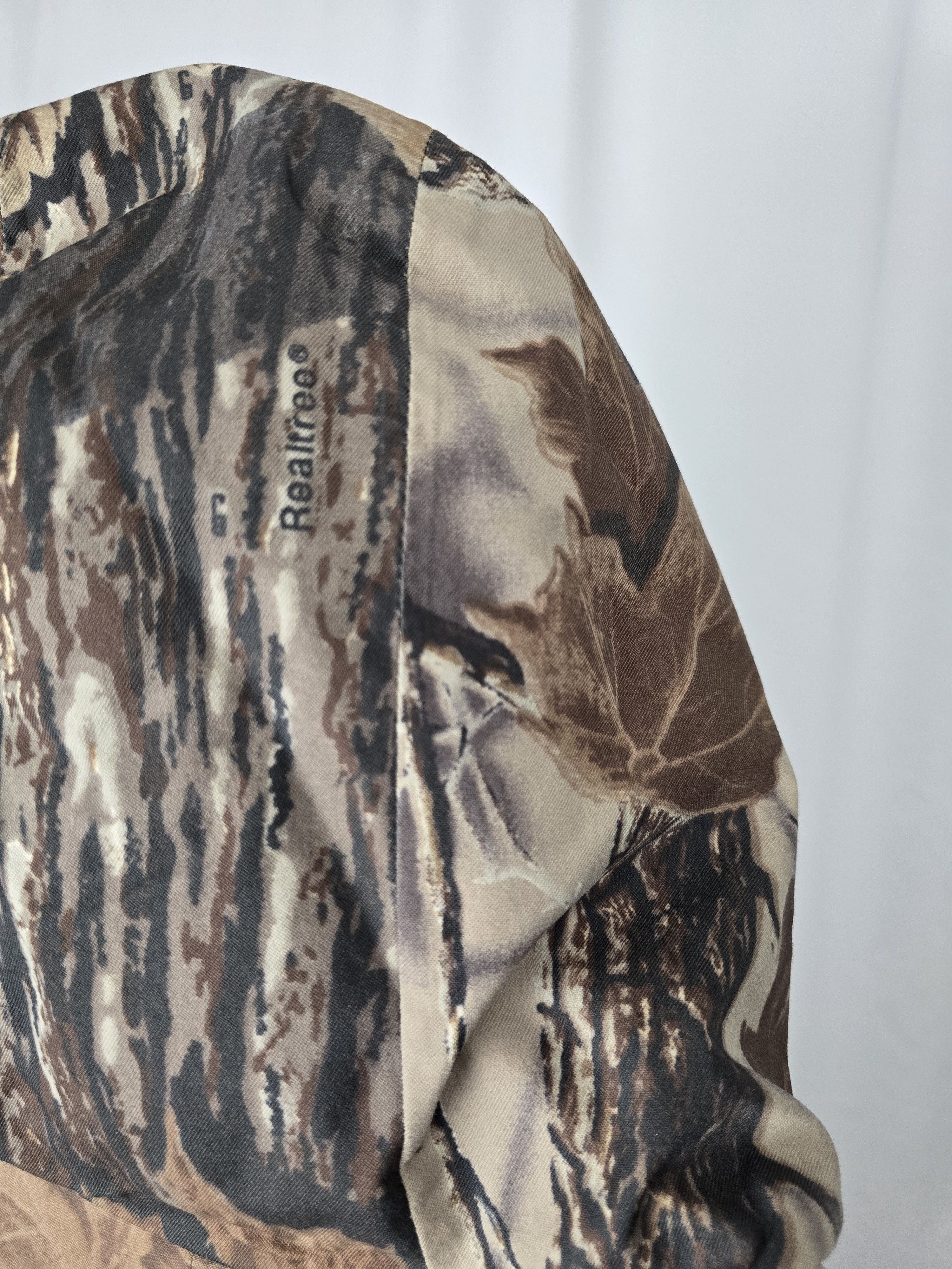Cabelas RealTree Camo Hooded Gortex Jacket Size US XL / EU 56 / 4 - 12 Thumbnail