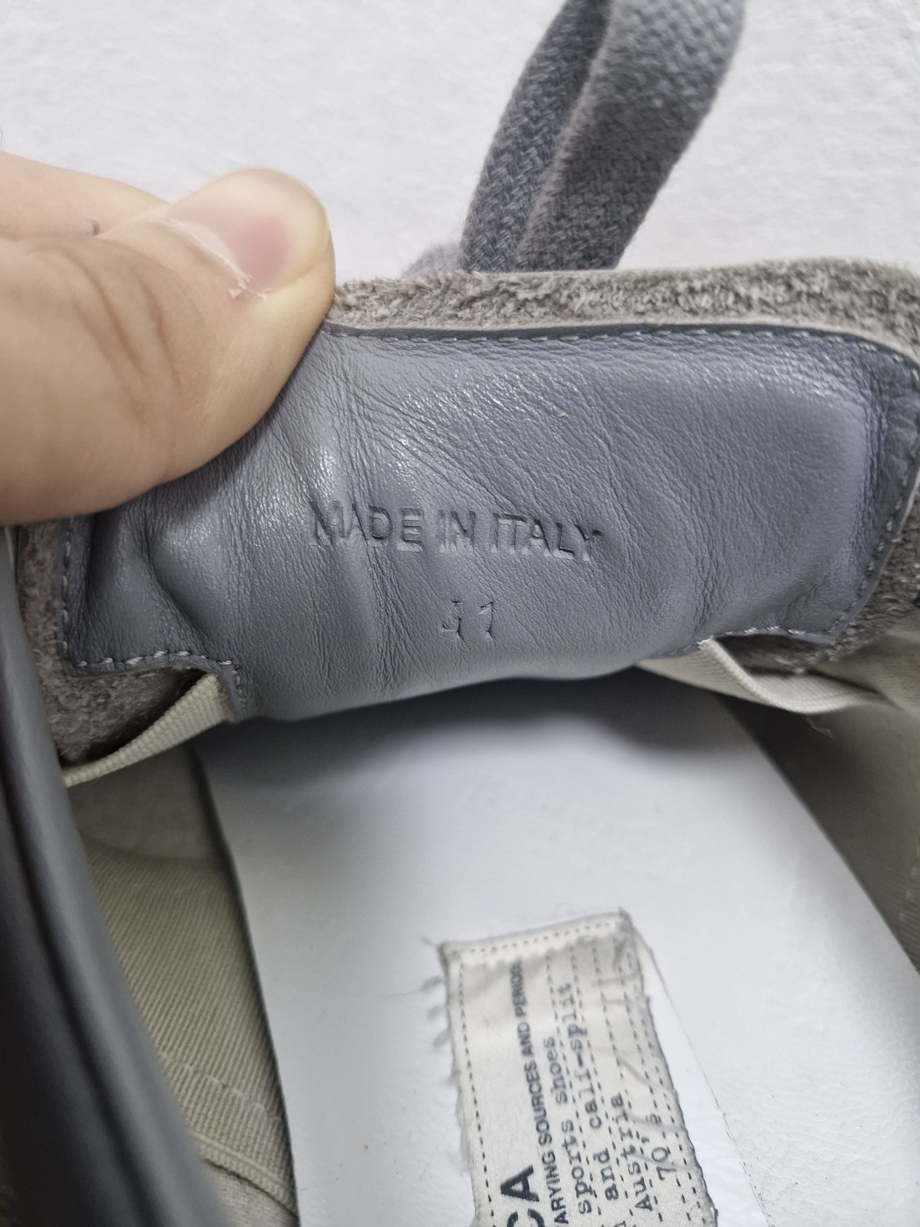 Maison Margiela MAISON MARGIELA Tonal Grey GATs Size US 8 / EU 41 - 8 Thumbnail