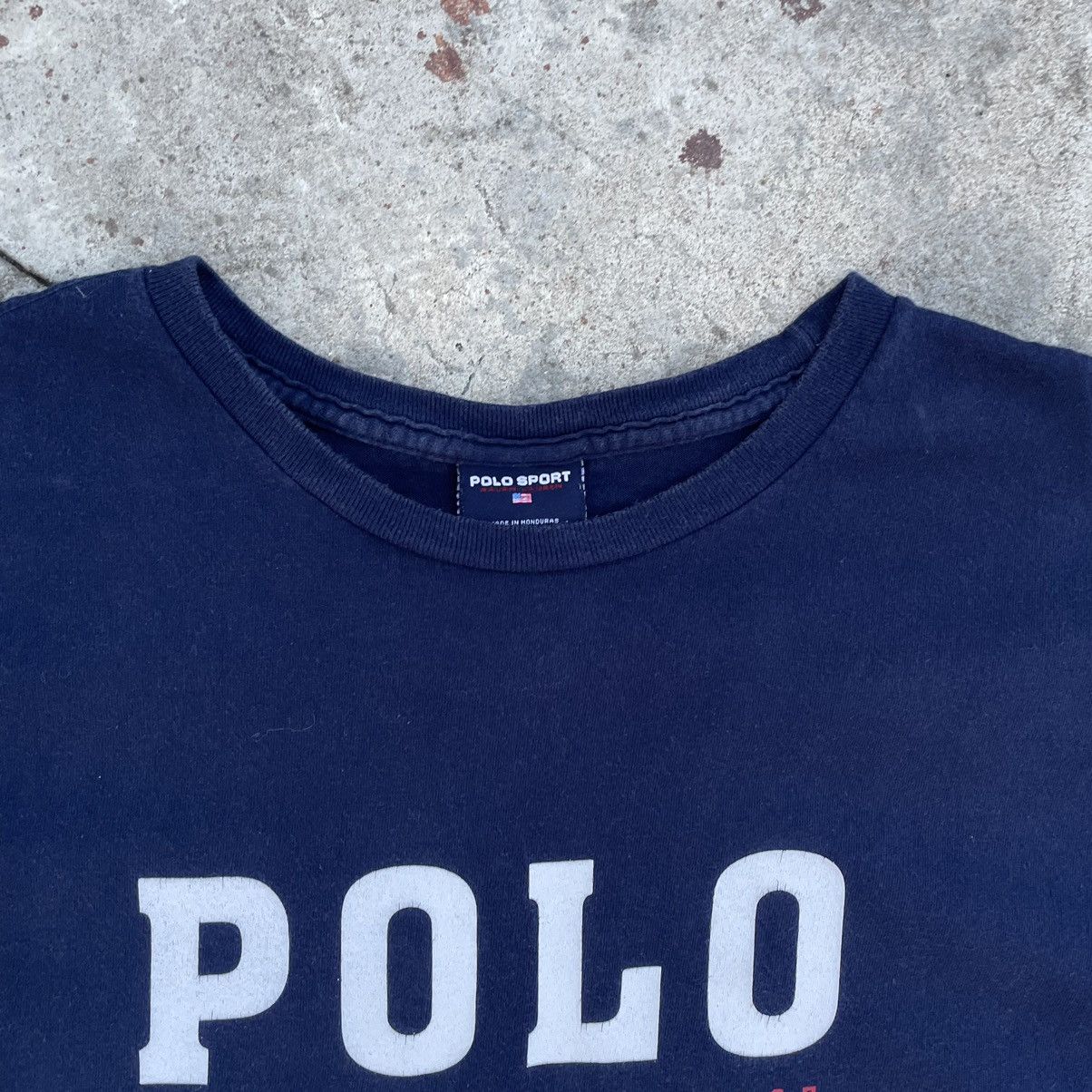 Polo Ralph Lauren Vintage Polo Ralph Lauren T-shirts Big Logo Polo Sport Y2K Size US L / EU 52-54 / 3 - 4 Thumbnail