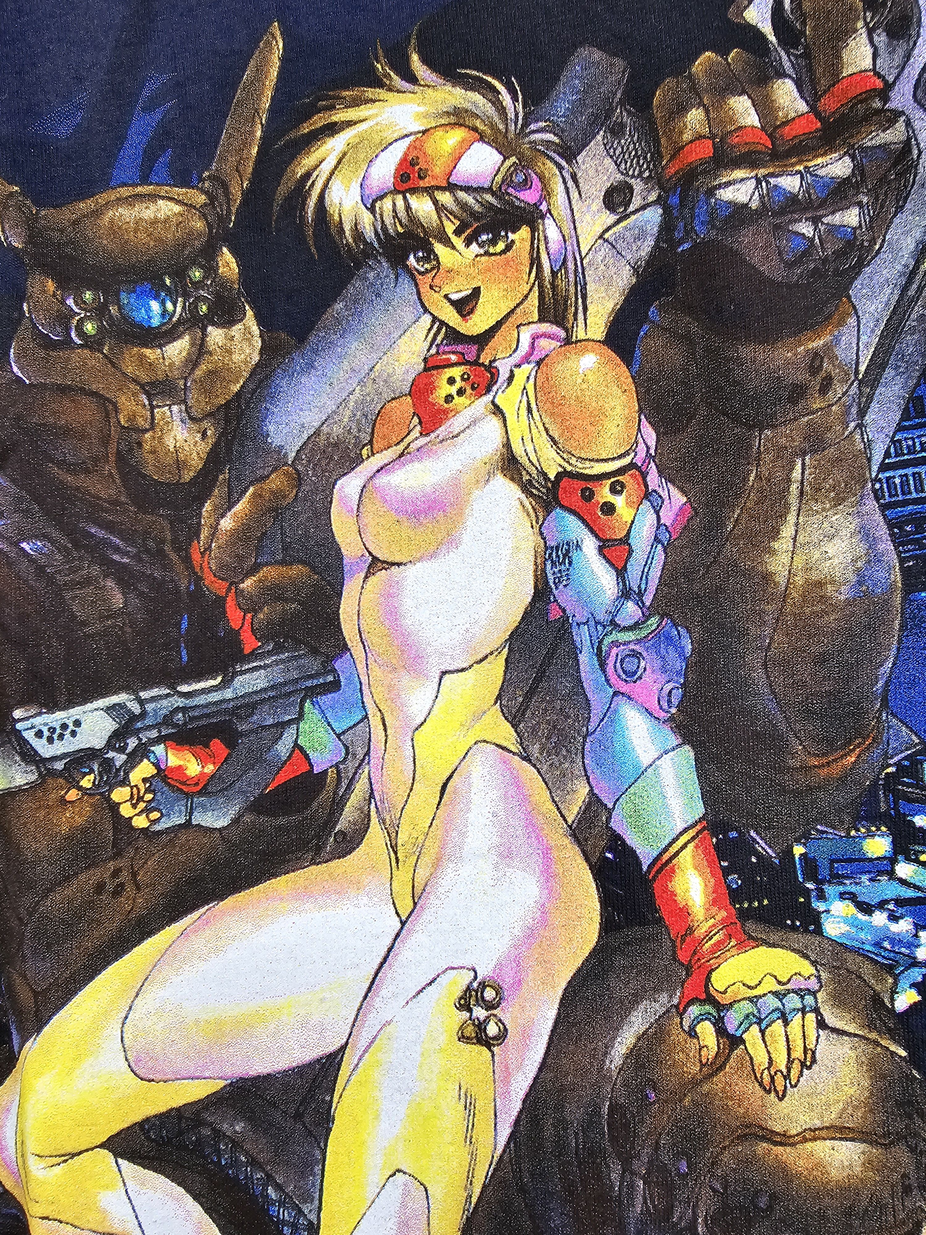 Anime × Vintage 2000 Masamune Shirow's Appleseed Anime Tee XL 23.5" 31" Size US XL / EU 56 / 4 - 4 Thumbnail