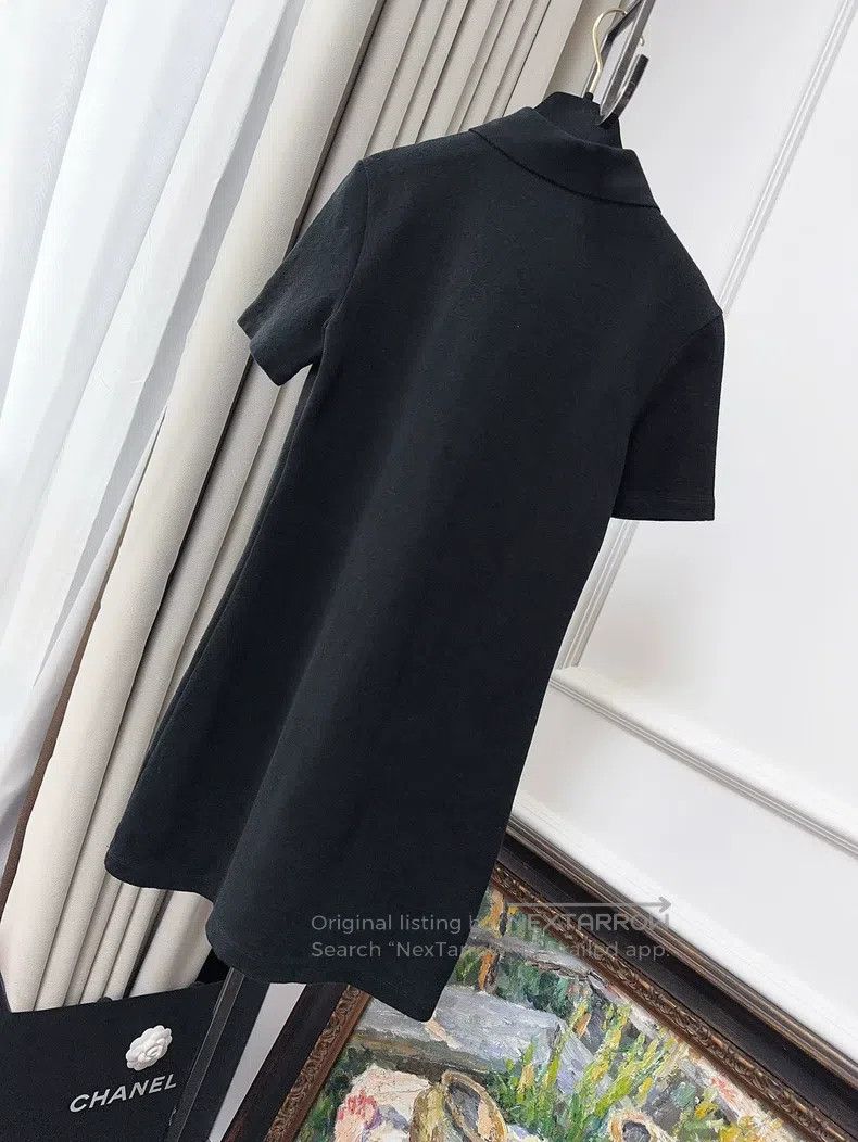 Louis Vuitton Louis Vuitton Black, dark print, full-print, print logo dr Size XS / US 0-2 / IT 36-38 - 2 Thumbnail