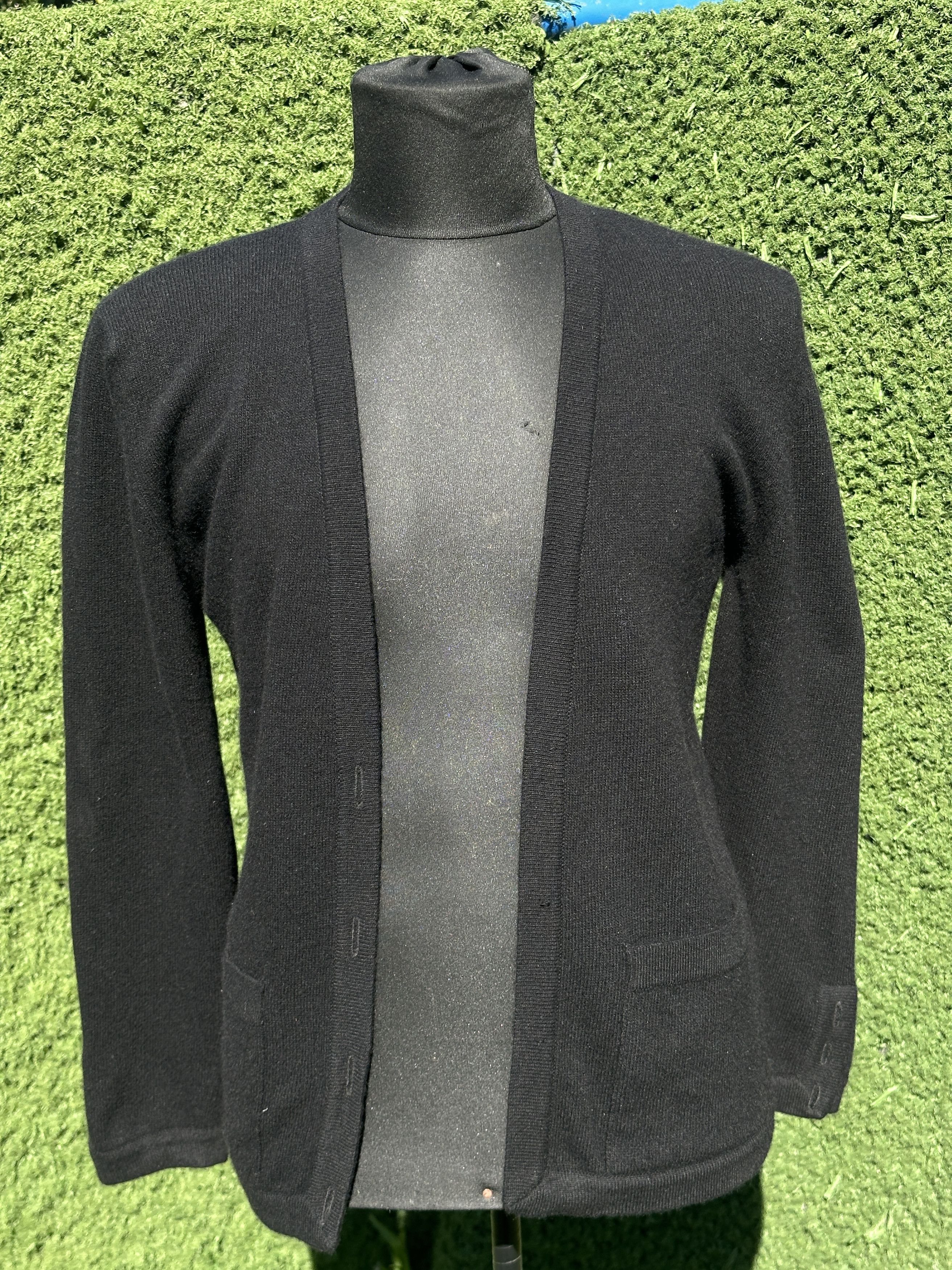 Chanel Cashmere Knit Chanel Museum Late 80 Size S Made in Scotland Size S / US 4 / IT 40 - 8 Thumbnail