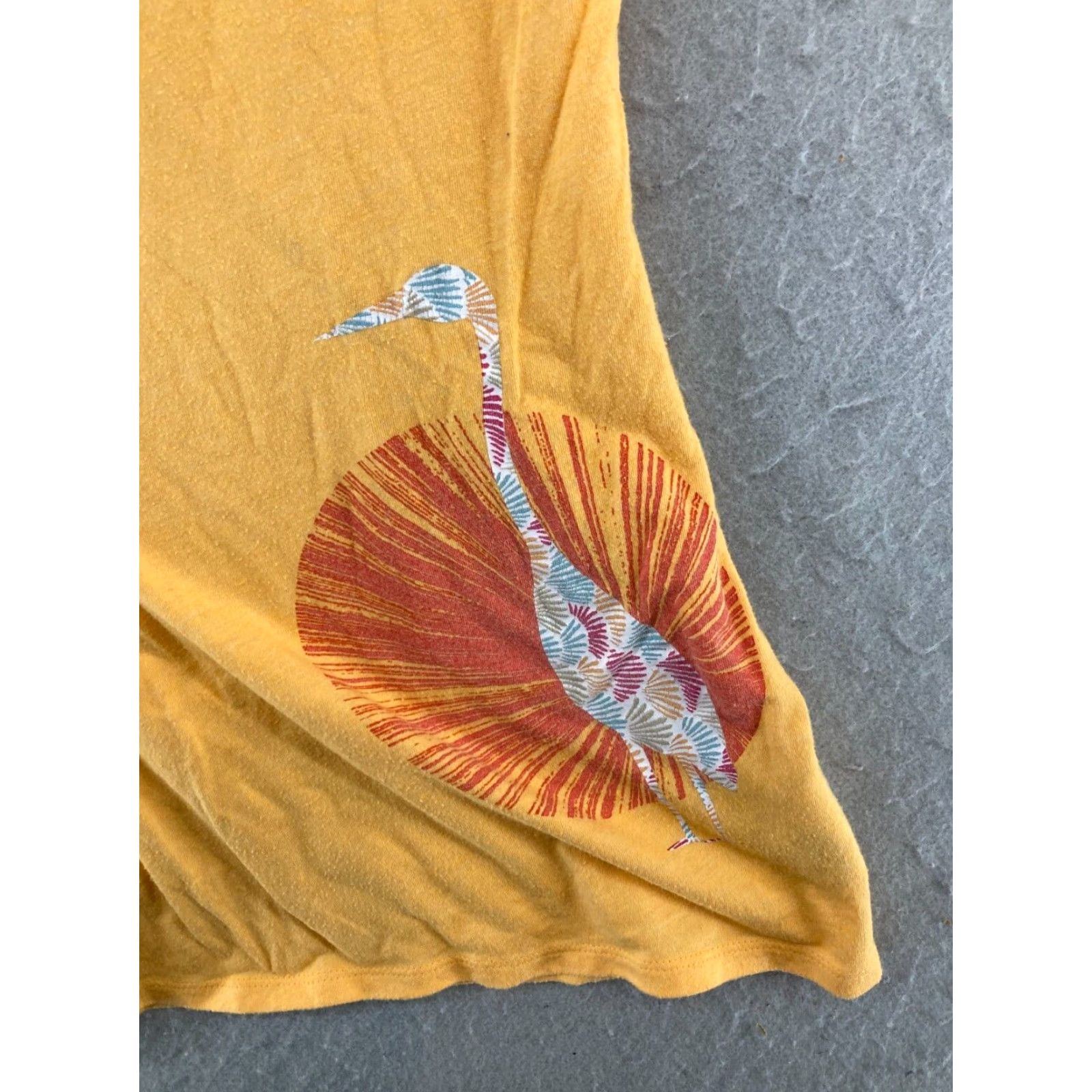 Vintage Columbia T Shirt Womens M Shirt Adult M Yellow Women's Columbia Cotton Crew Neck Short Sleeve T-Shirt Size M / US 6-8 / IT 42-44 - 4 Thumbnail