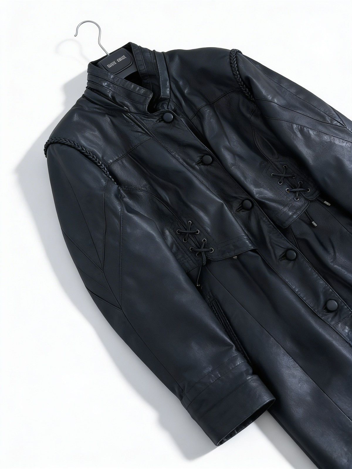 14th Addiction Avantgarde leather coat Size US XL / EU 56 / 4 - 3 Thumbnail