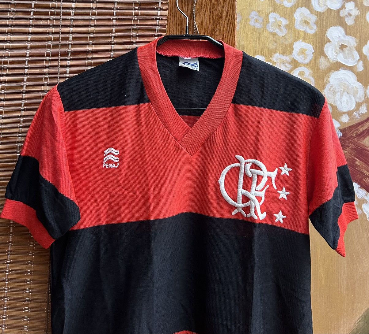 Penalty × Vintage Vintage 80’s Flamengo FC Home Jersey by PENALTY Blokecore Size US S / EU 44-46 / 1 - 3 Thumbnail