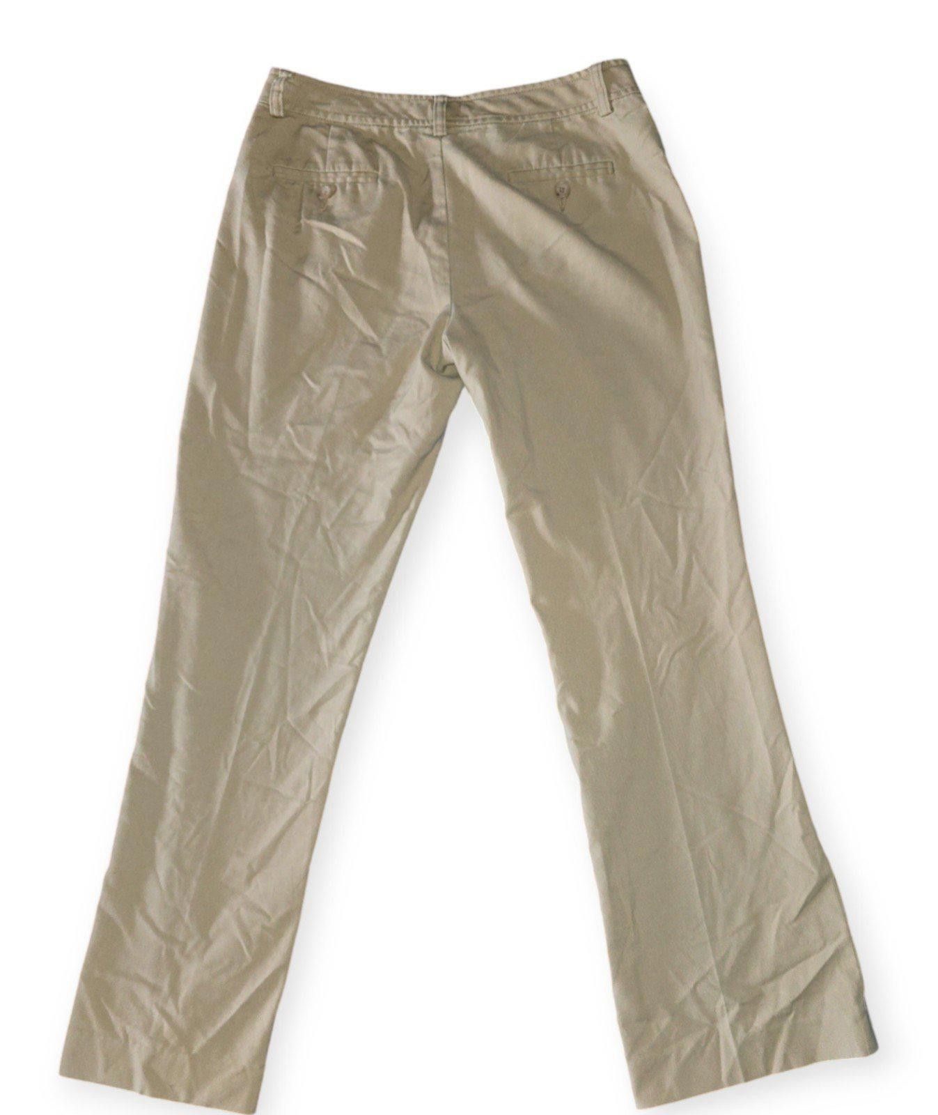 Banana Republic BANANA REPUBLIC MARTIN FIT STRETCH BEIGE PANTS, WOMEN'S 4 Size 27" / US 4 / IT 40 - 1 Thumbnail