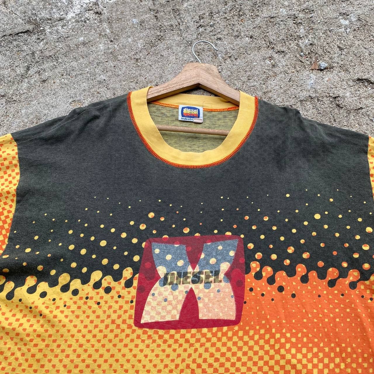 Diesel True Vintage 80s 90s Diesel Tee t-shirt Size US XL / EU 56 / 4 - 2 Thumbnail