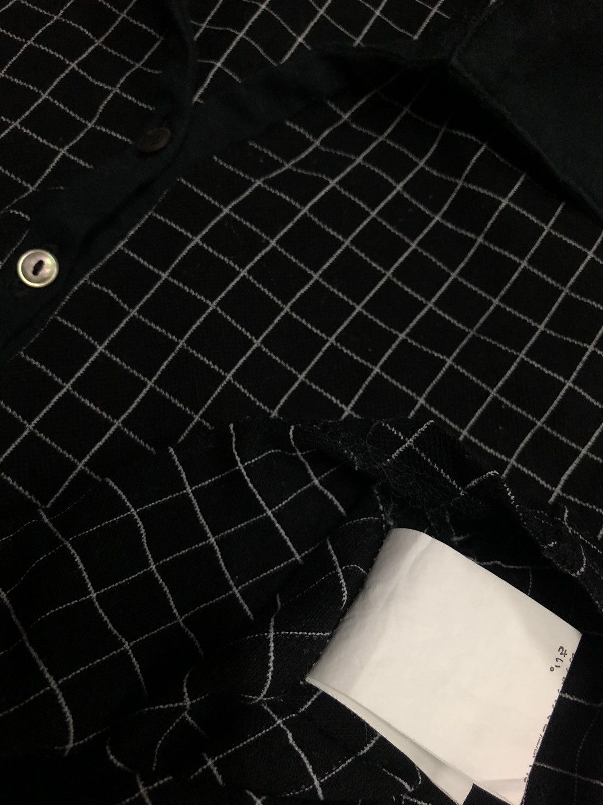 Vintage × Y's × Yohji Yamamoto VINTAGE INÉD YOHJI YAMAMOTO POLO TEE SHIRT Size S / US 4 / IT 40 - 9 Thumbnail
