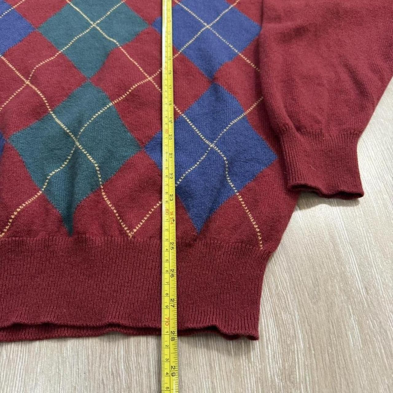 Alan Paine Alan Paine Vintage Sweater Vest Men 46 Argyle VTG 100% wool Size US L / EU 52-54 / 3 - 4 Thumbnail