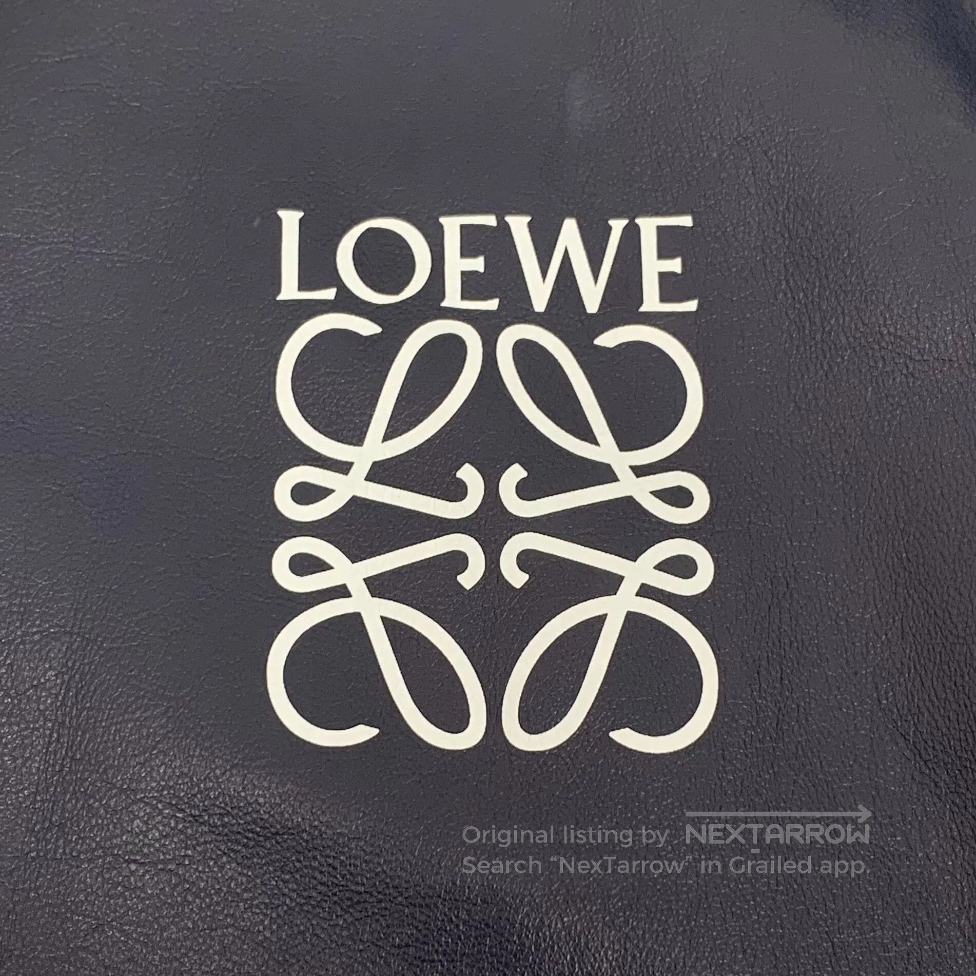 Loewe Loewe Dark Blue Sheep Leather Logo Embroidery Lapel Zipper Size XS / US 0-2 / IT 36-38 - 5 Thumbnail