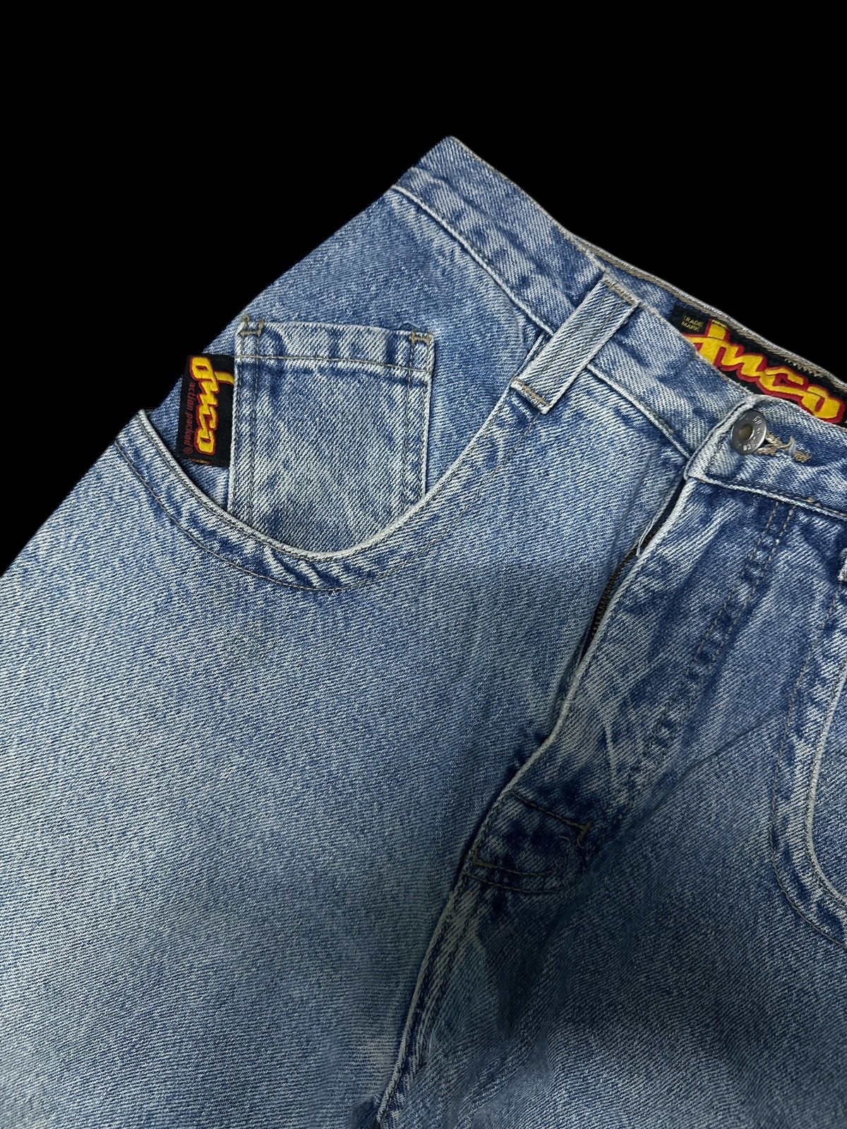 JNCO Baggy 💥 Jnco Denim Jeans 🎌 Size US 28 / EU 44 - 4 Thumbnail