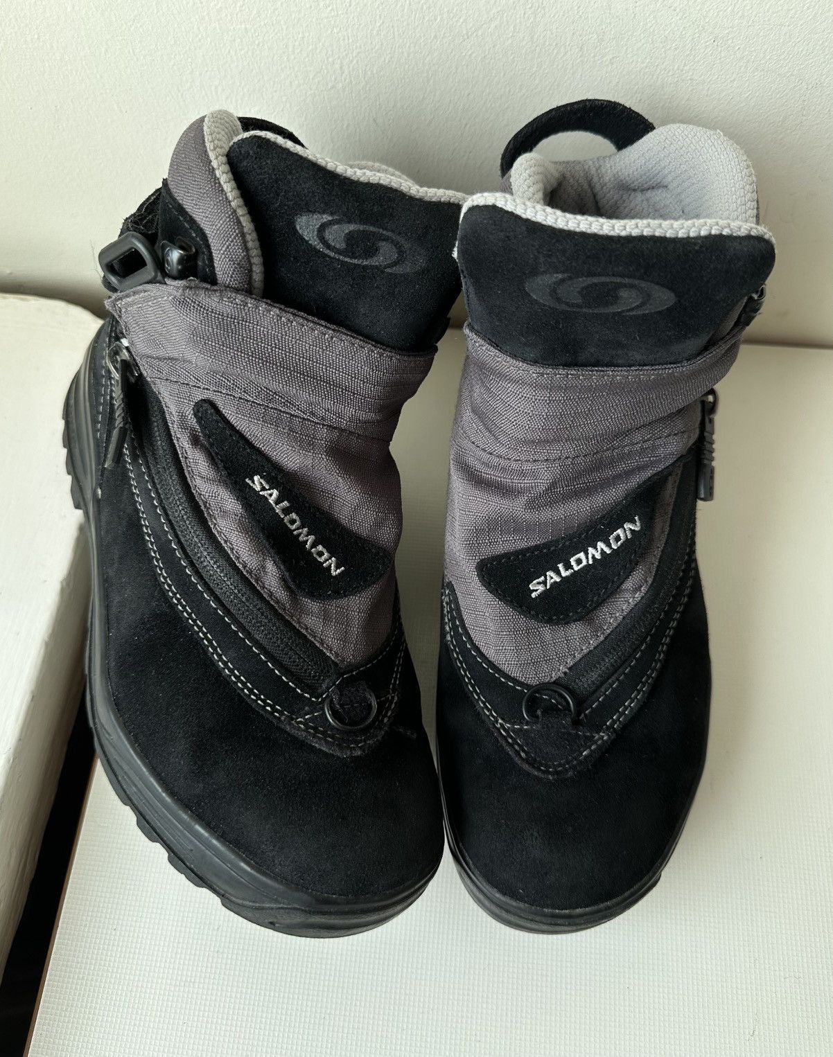 Salomon Salomon Adventure 7 GTX (2006) vintage black suede boots Size US 7 / IT 37 - 1 Thumbnail