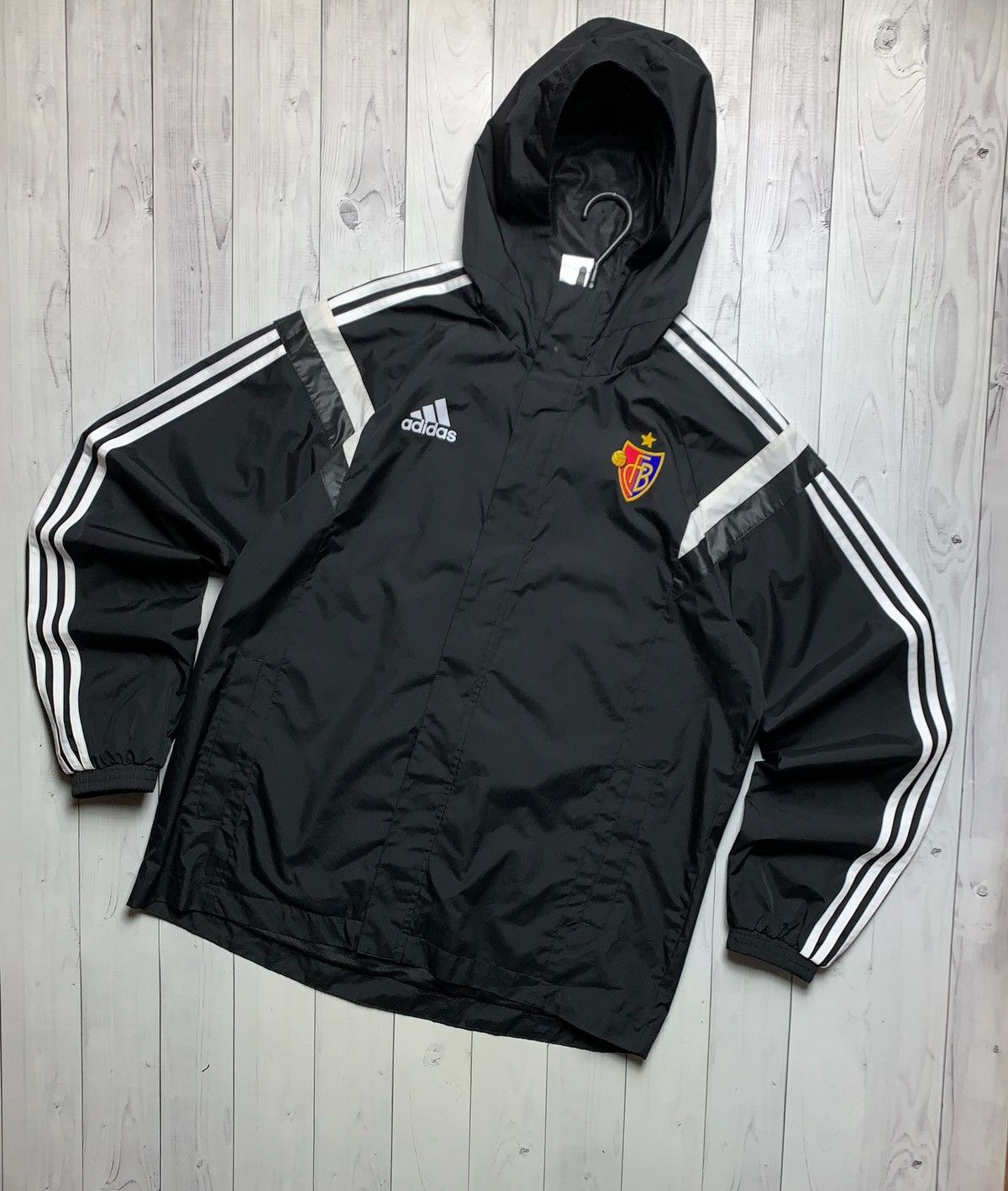 Adidas Adidas Basel soccer tracksuit size L-XL Size US XL / EU 56 / 4 - 2 Thumbnail