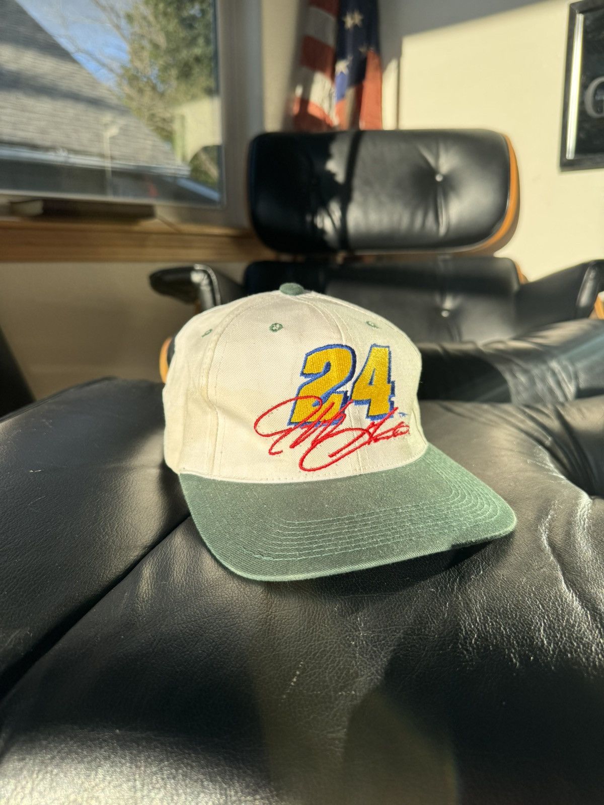 NASCAR Vintage 90’s Jeff Gordon 24 NASCAR Racing Snapback Size ONE SIZE - 2 Thumbnail