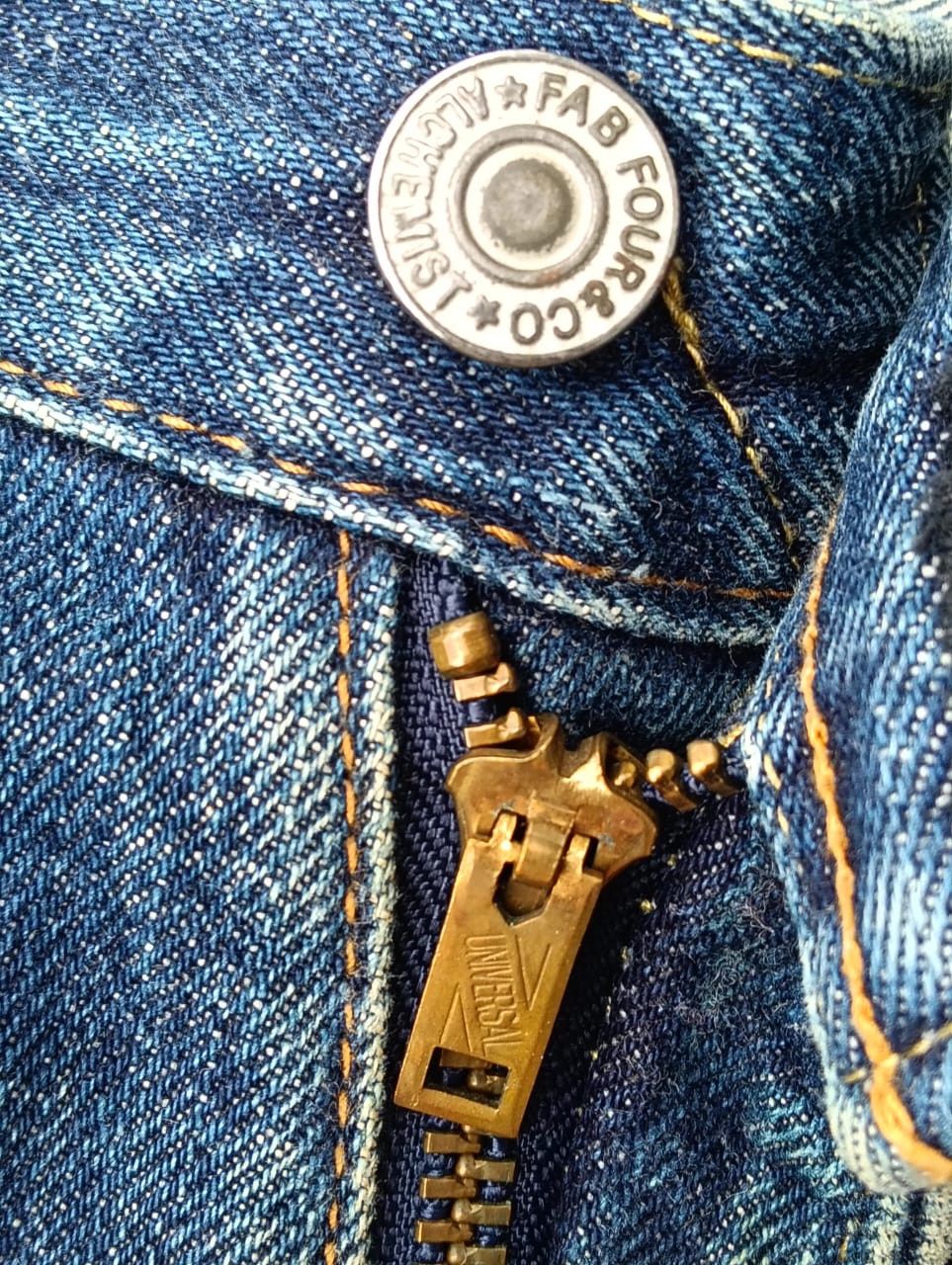 Skull Jeans by an Alchemist VINTAGE Skull Jeans By An Alchemist 550BXX Distressed Flare. Size US 30 / EU 46 - 10 Thumbnail