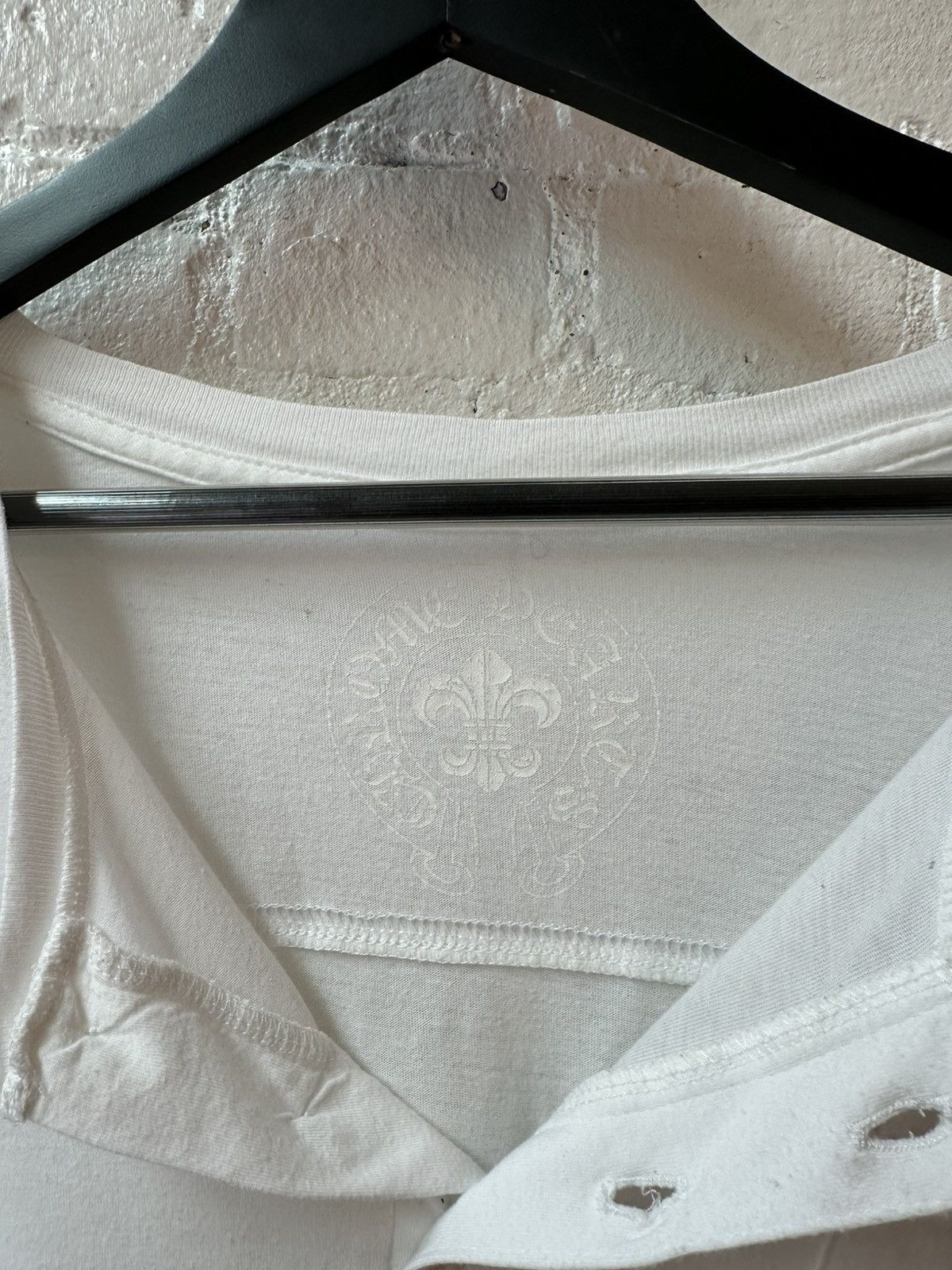 Chrome Hearts Chrome Hearts 3 Button Henley Size US XXL / EU 58 / 5 - 4 Thumbnail