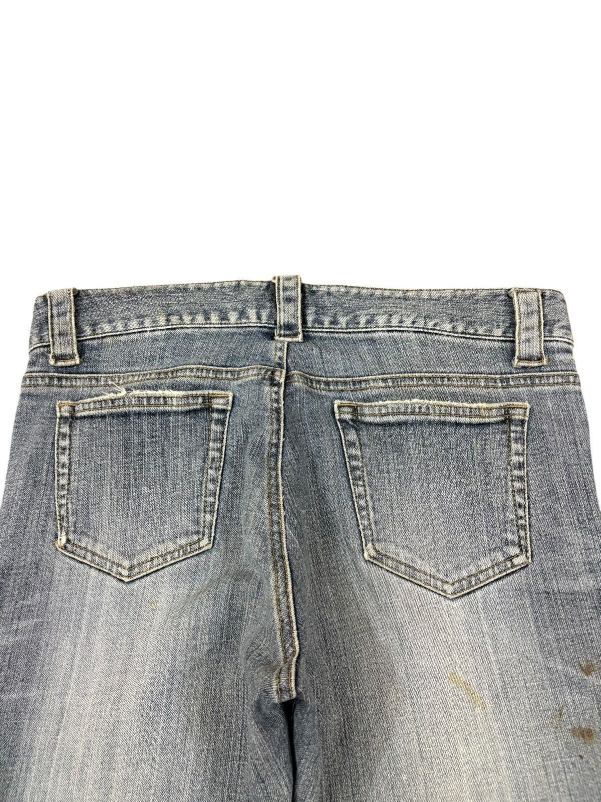 Other Vintage Japanese Oririn Faded Wash Flare Jeans Size 31" - 8 Thumbnail