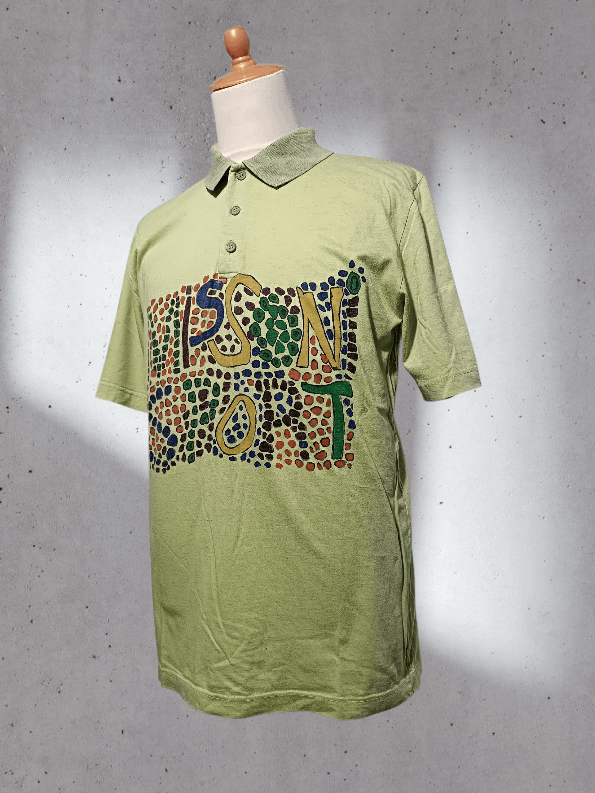 Missoni Missoni Sport Abstract Print Polo T-shirt Size US M / EU 48-50 / 2 - 2 Thumbnail