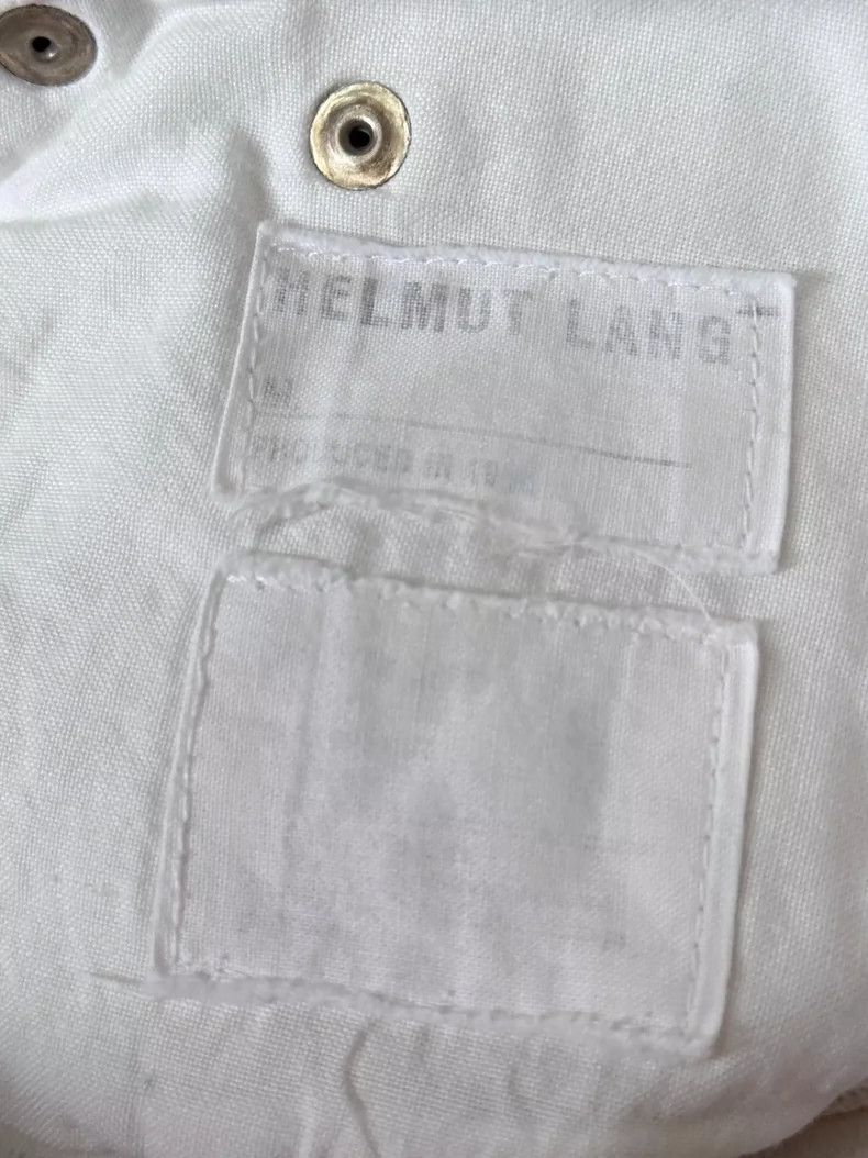 Helmut Lang HELMUT LANG White ink-painted jeans Size US 29 - 6 Thumbnail