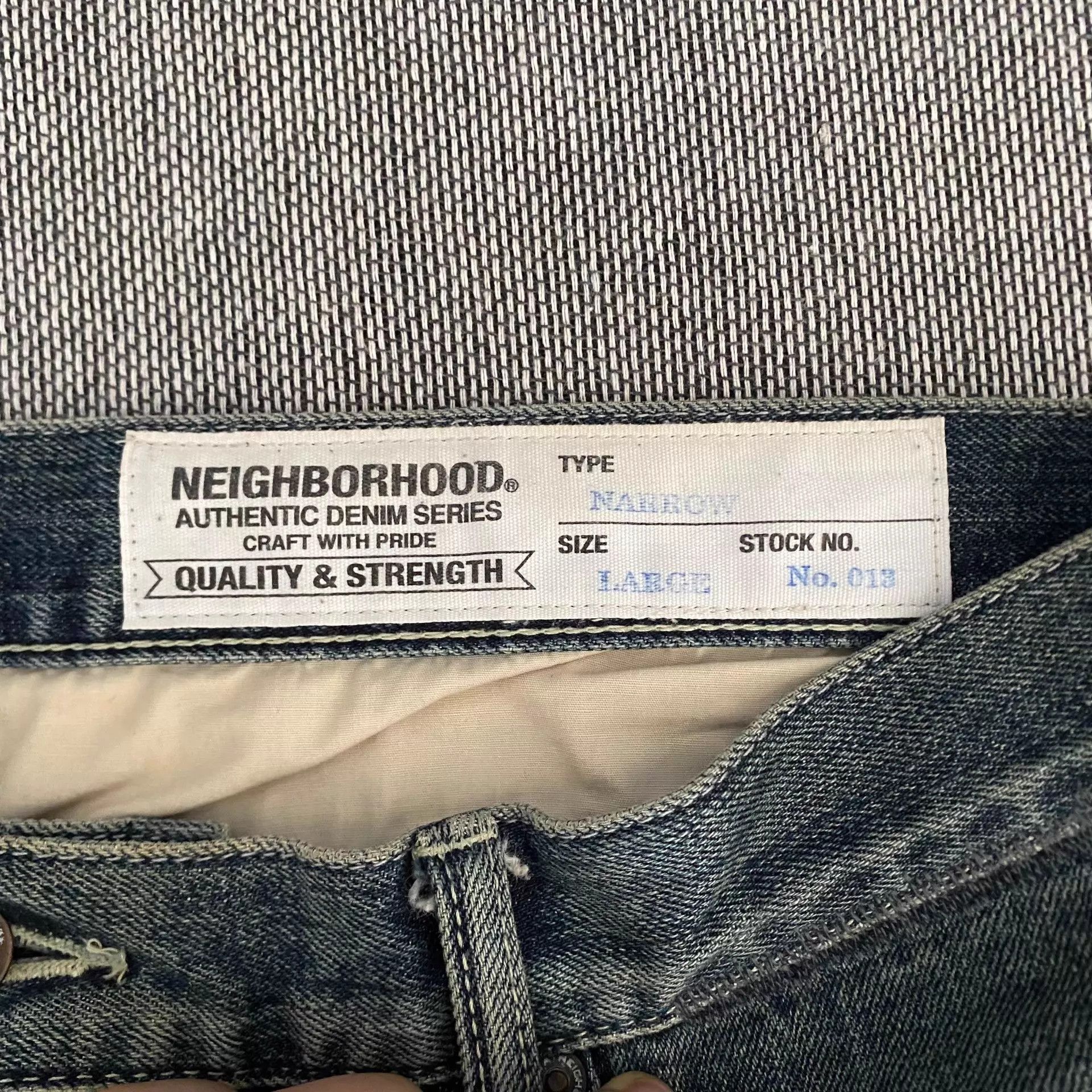 Neighborhood Neighborhood 13ss Anton King Narrow Blue Jeans L Size US 34 / EU 50 - 7 Thumbnail