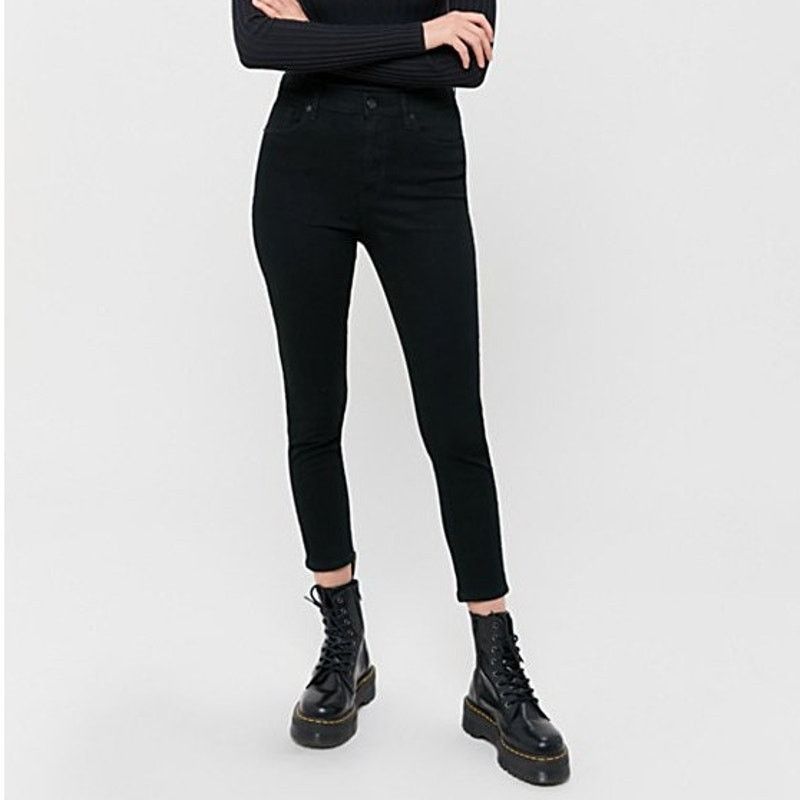 Bdg BDG Twig Grazer High Waisted Skinny Jeans Black Women's 28W Size 28" / US 6 / IT 42 - 1 Thumbnail