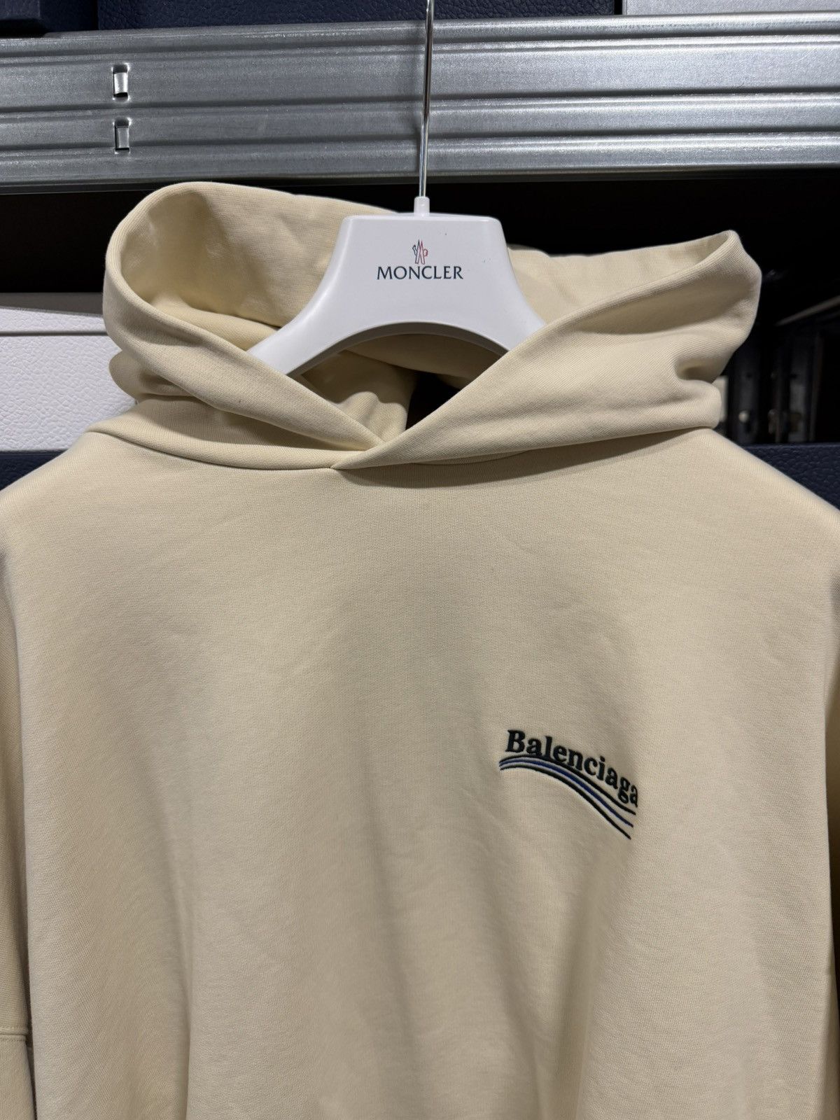 Balenciaga Balenciaga Campaign Political Embroidery Hoodie NEW 1300$ Size US XL / EU 56 / 4 - 3 Thumbnail