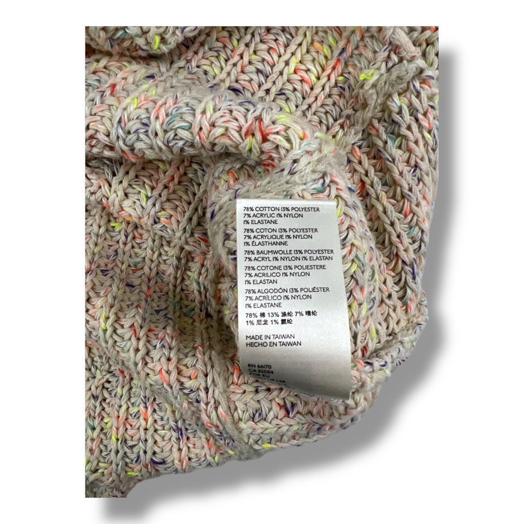 Free People Free People Neon Lights Confetti Oversized Sweater Size Medi Size M / US 6-8 / IT 42-44 - 5 Thumbnail
