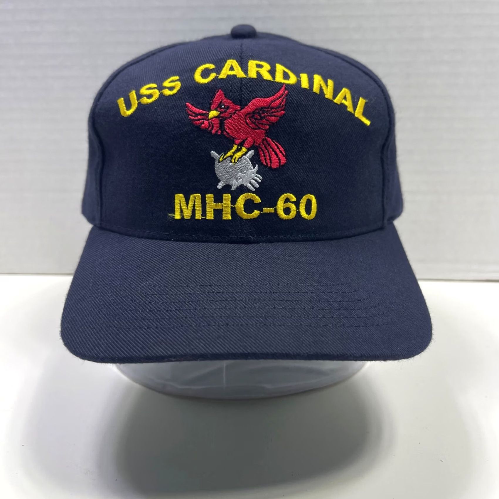 Vintage VINTAGE Northstar USS Cardinal MHC-60 Navy Hat Trucker Hat Snap Back One Size Adjustable Blue USA 80s 90s Size ONE SIZE - 2 Thumbnail